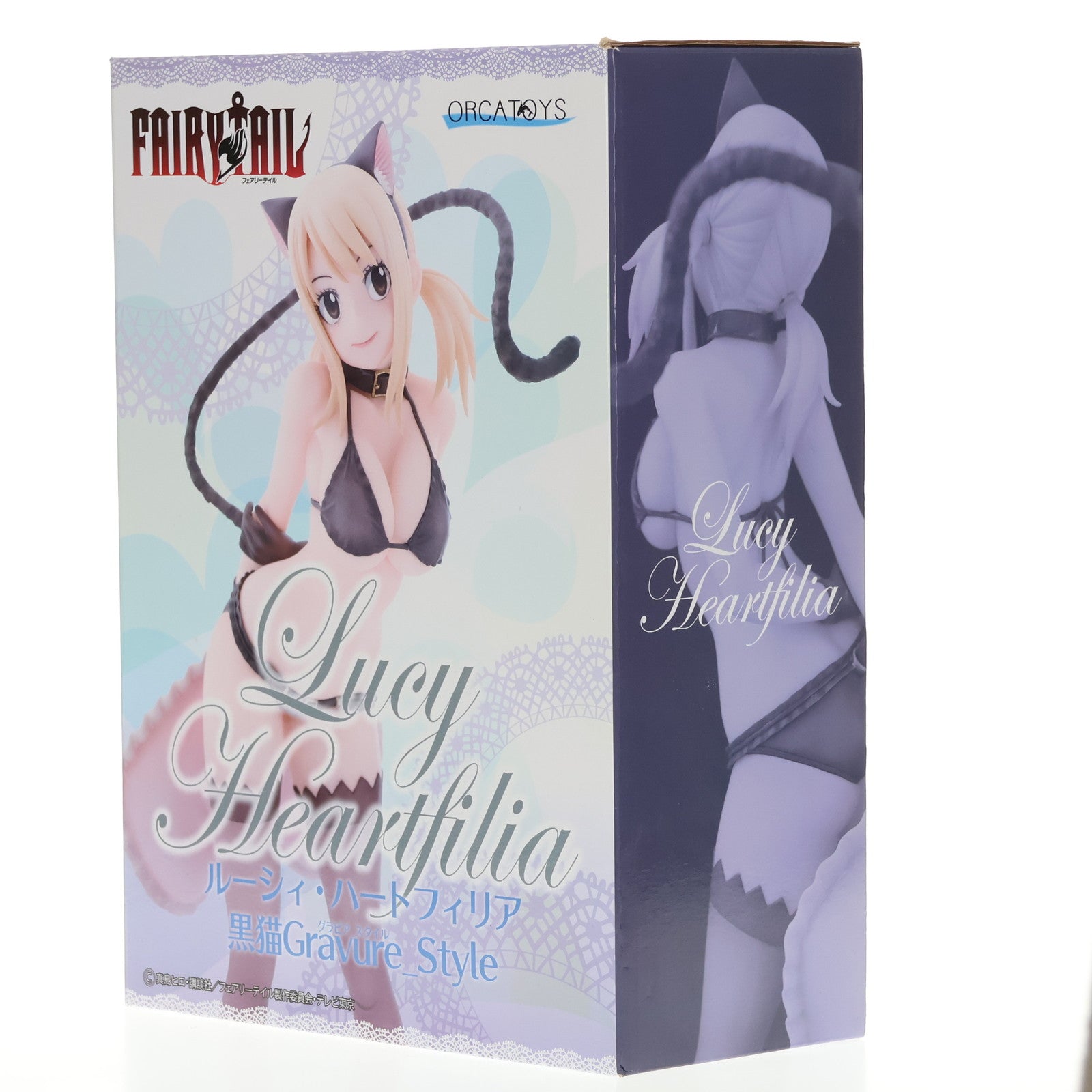 中古即納】[FIG]ルーシィ・ハートフィリア 黒猫Gravure_Style フェアリーテイル 1/6 完成品 フィギュア オルカトイズ