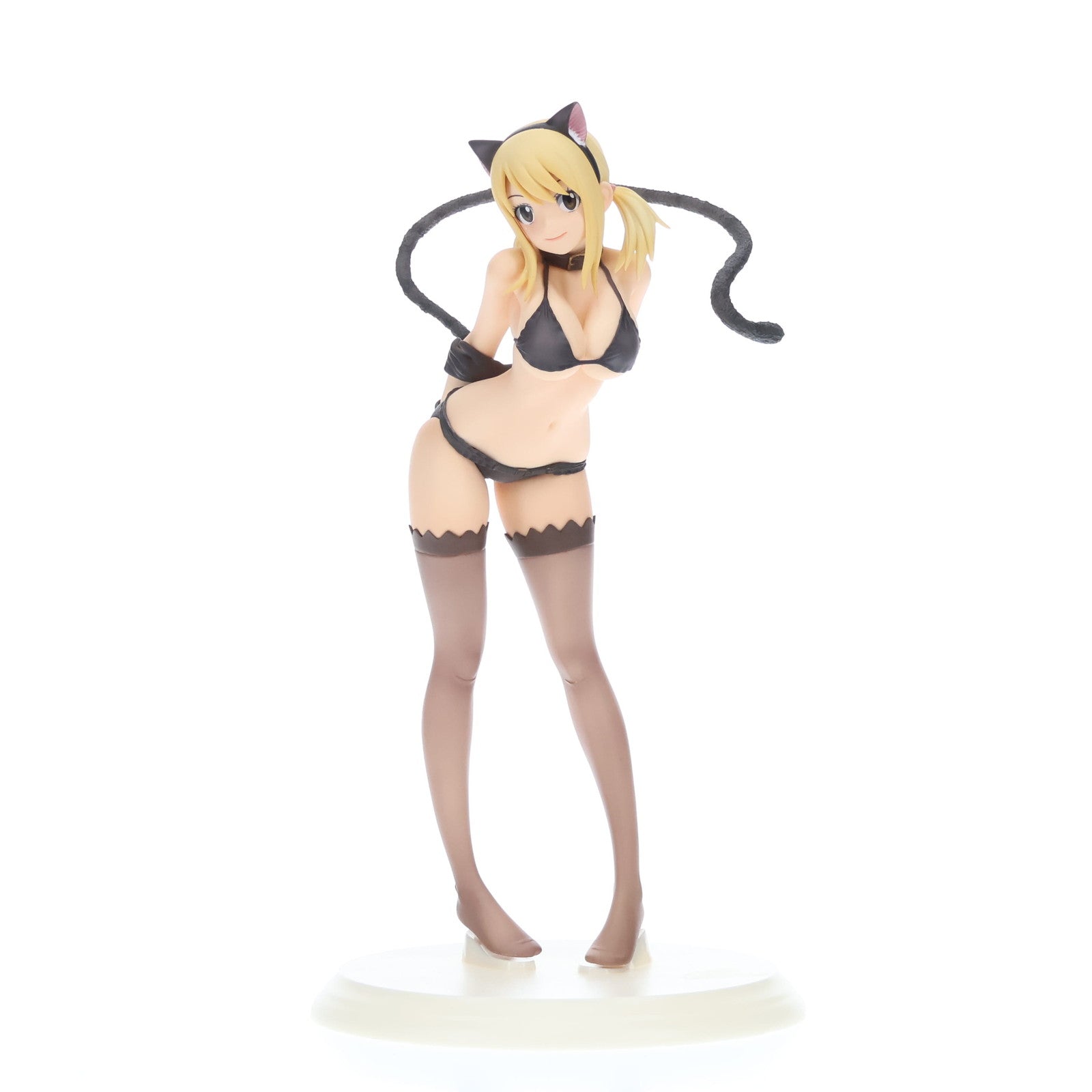 【中古即納】[FIG] ルーシィ・ハートフィリア 黒猫Gravure_Style フェアリーテイル 1/6 完成品 フィギュア オルカトイズ(20160520)