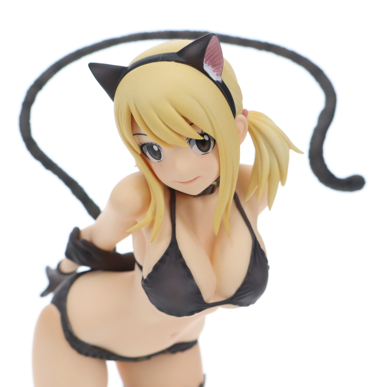 【中古即納】[FIG] ルーシィ・ハートフィリア 黒猫Gravure_Style フェアリーテイル 1/6 完成品 フィギュア オルカトイズ(20160520)