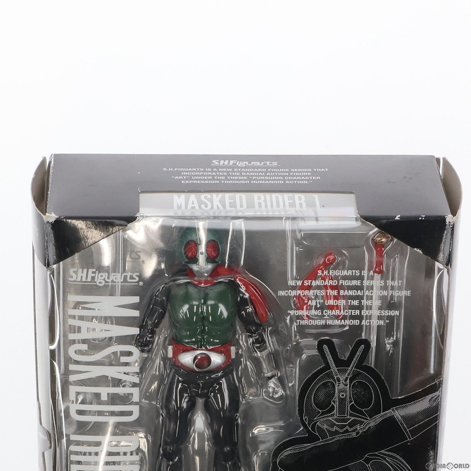 【中古即納】[FIG]S.H.Figuarts(フィギュアーツ) 仮面ライダー新1号 完成品 可動フィギュア バンダイ(20110723)