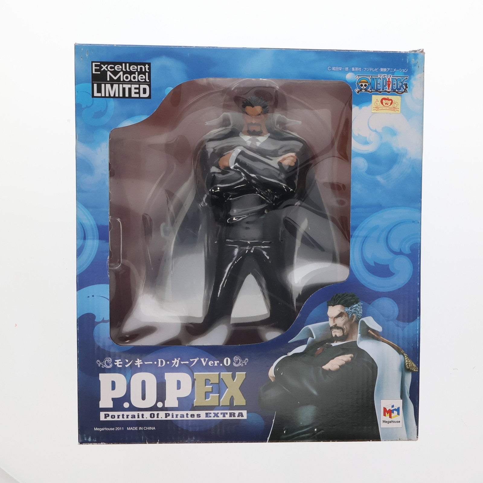 【中古即納】[FIG] ドン・キホーテ限定 Portrait.Of.Pirates P.O.P NEO-EX モンキー・D・ガープ Ver.0 ONE PIECE(ワンピース) 完成品 フィギュア メガハウス(20111203)