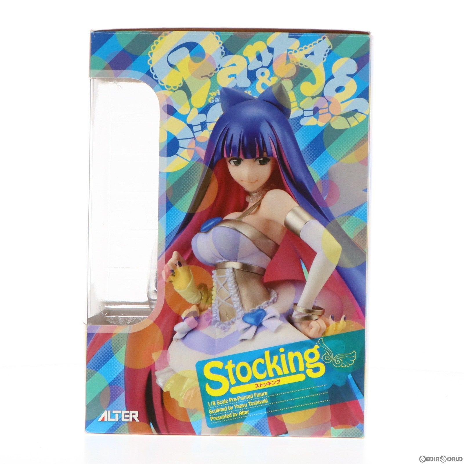 【中古即納】[FIG]ストッキング Panty & Stocking with Garterbelt(パンティ&ストッキングwithガーターベルト) 1/8完成品フィギュア アルター(20121031)