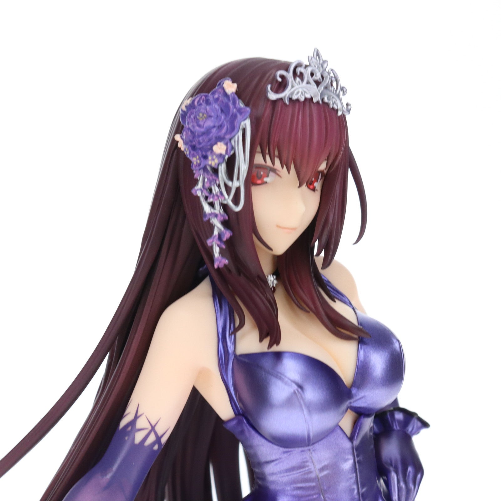 中古即納】[FIG]ランサー/スカサハ 英霊正装 Fate/Grand Order(フェイト/グランドオーダー) 1/7 完成品 フィギュア キューズQ