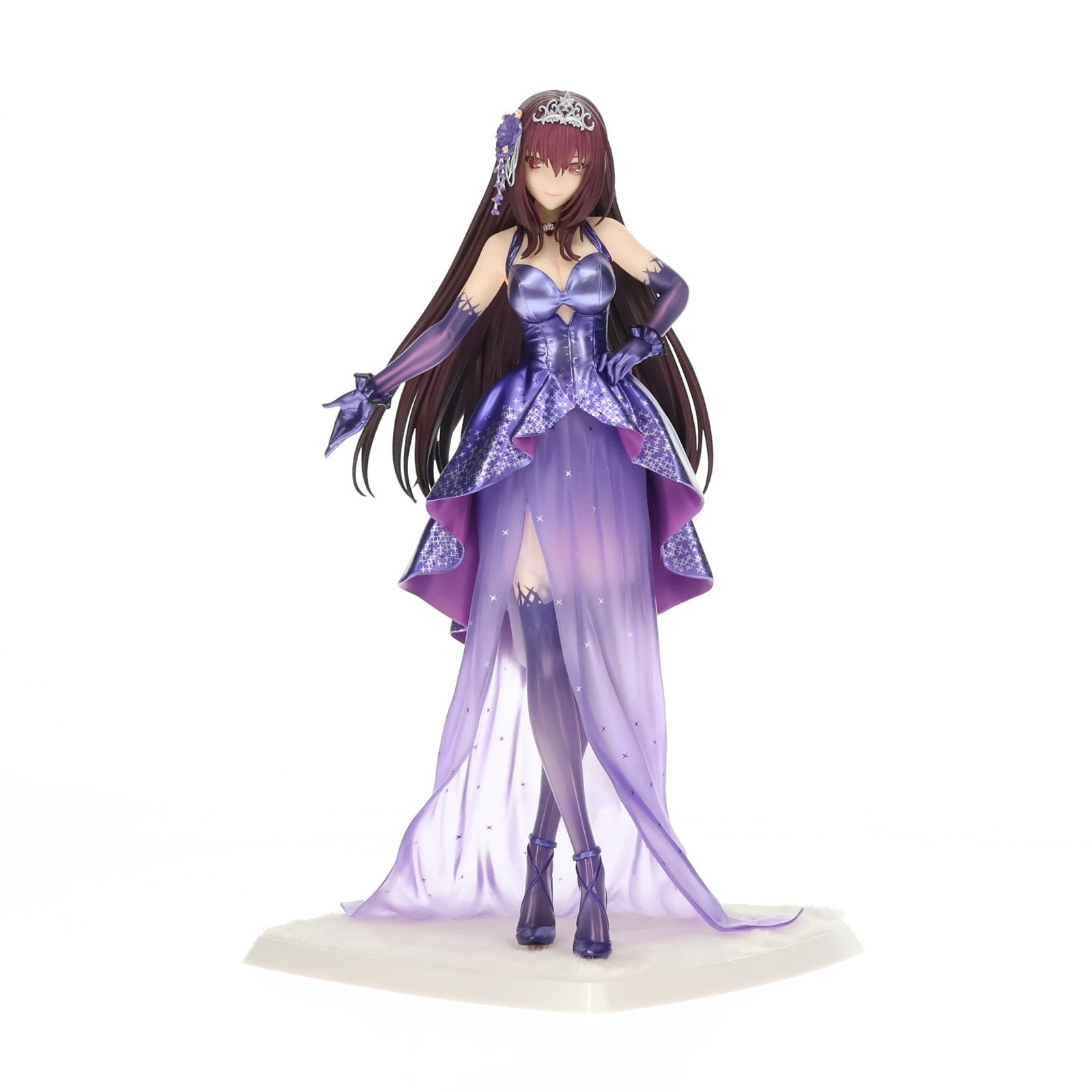 中古即納】[FIG]ランサー/スカサハ 英霊正装 Fate/Grand Order(フェイト/グランドオーダー) 1/7 完成品 フィギュア キューズQ