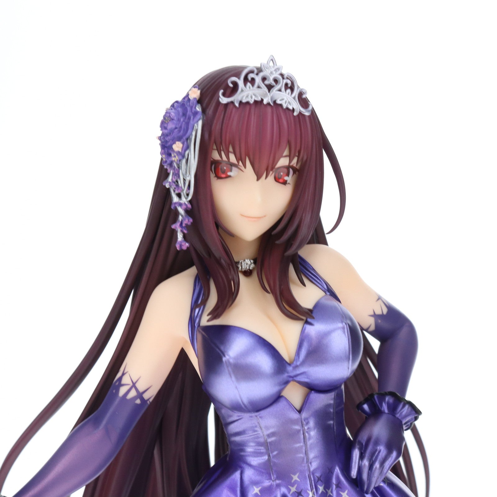 中古即納】[FIG]ランサー/スカサハ 英霊正装 Fate/Grand Order(フェイト/グランドオーダー) 1/7 完成品 フィギュア キューズQ