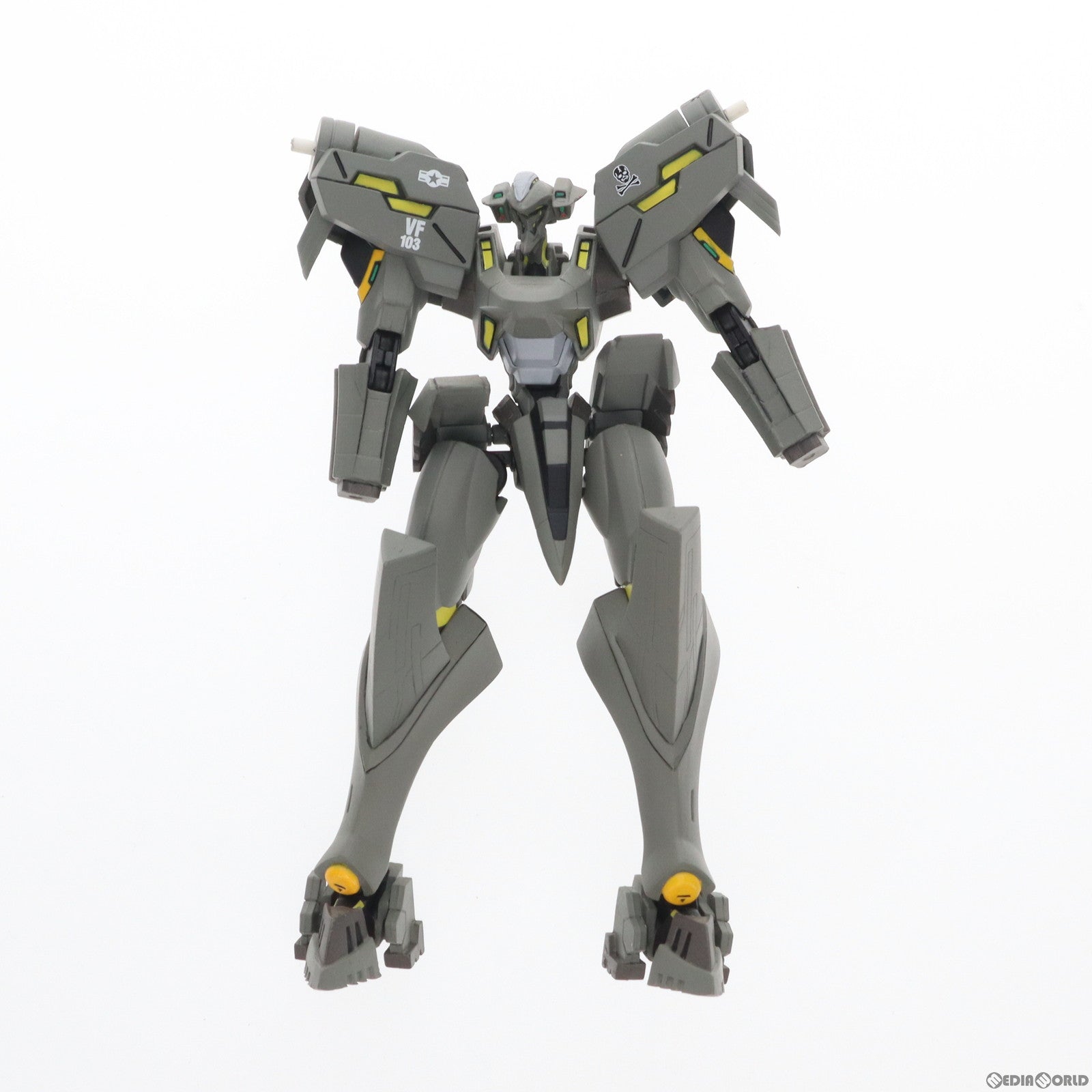 【中古即納】[FIG] A3メカアクションフィギュアシリーズ 米国海軍 戦術歩行戦闘機 F-14D トムキャット マブラヴ オルタネイティヴ 完成品 可動フィギュア ボークスショップ ホビー天国ウェブ限定 ボークス(20100320)