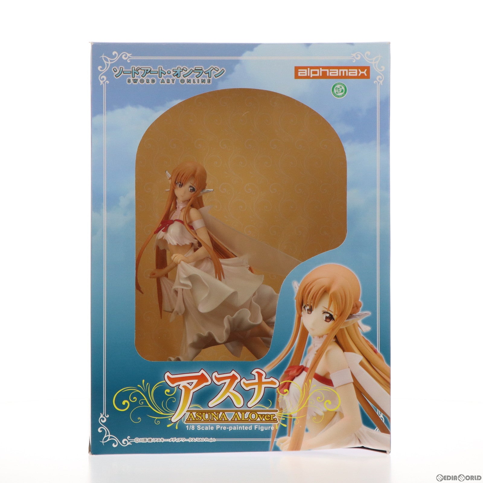 【中古即納】[FIG] アスナ ALOver. ソードアート・オンライン 1/8 完成品 フィギュア(AX-0112) アルファマックス(20131222)