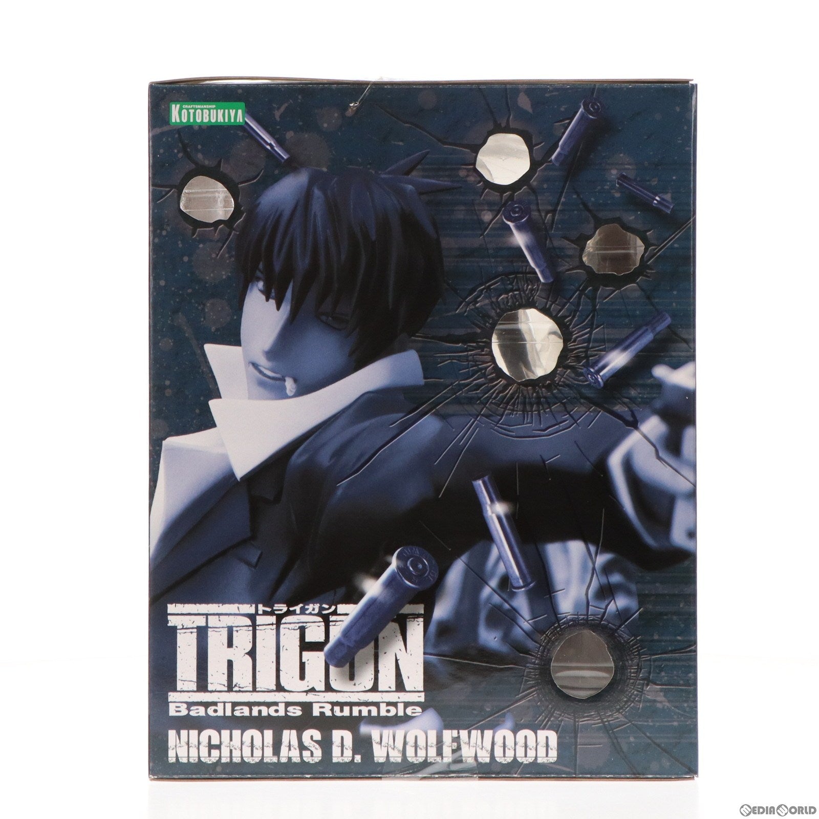 中古即納】[FIG]ARTFX J ニコラス・D・ウルフウッド 劇場版 TRIGUN(トライガン) Badlands Rumble 1/8 完成品  フィギュア(PP413) コトブキヤ