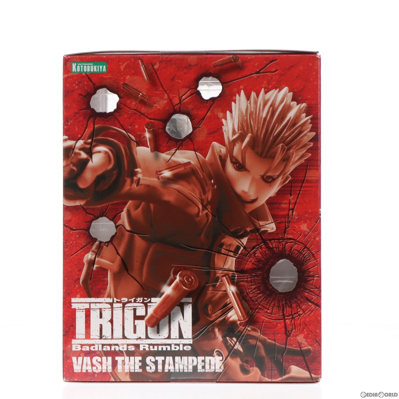 【中古即納】[FIG]ARTFX J ヴァッシュ・ザ・スタンピード 劇場版 TRIGUN(トライガン) Badlands Rumble 1/8 完成品 フィギュア(PP412) コトブキヤ(20151018)