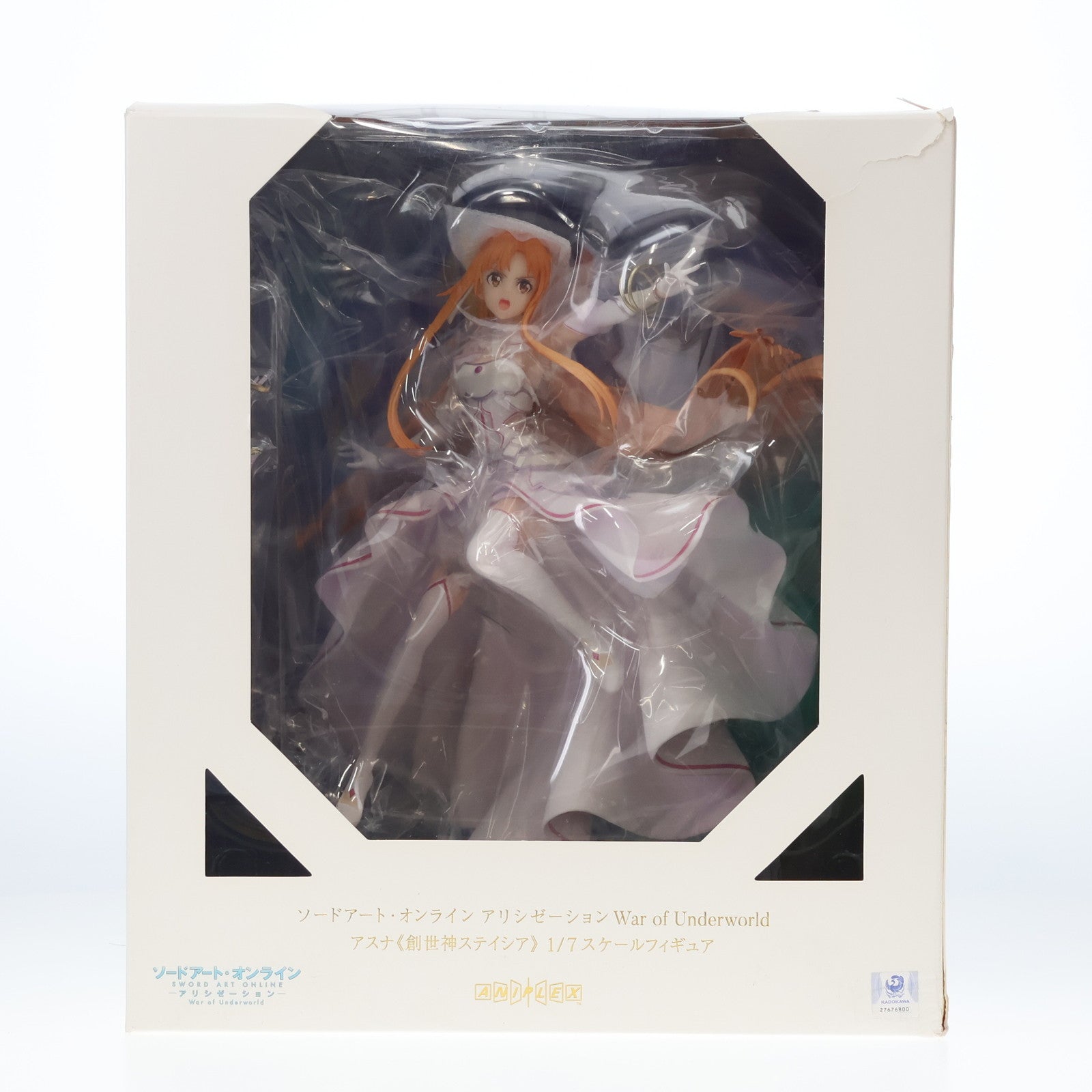 【中古即納】[FIG] ANIPLEX+限定 アスナ【創世神ステイシア】 ソードアート・オンライン アリシゼーション War of Underworld 1/7 完成品 フィギュア(MD19-0729001) アニプレックス(20211016)