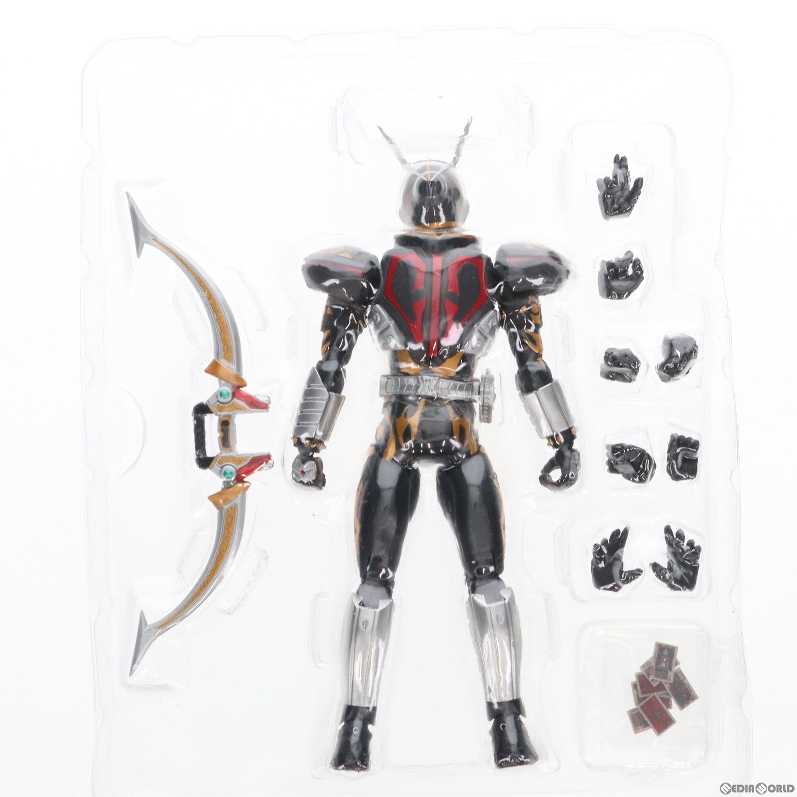 【中古即納】[FIG] S.H.Figuarts(フィギュアーツ) 仮面ライダーカリス 仮面ライダー剣(ブレイド) 完成品 可動フィギュア バンダイ(20140614)