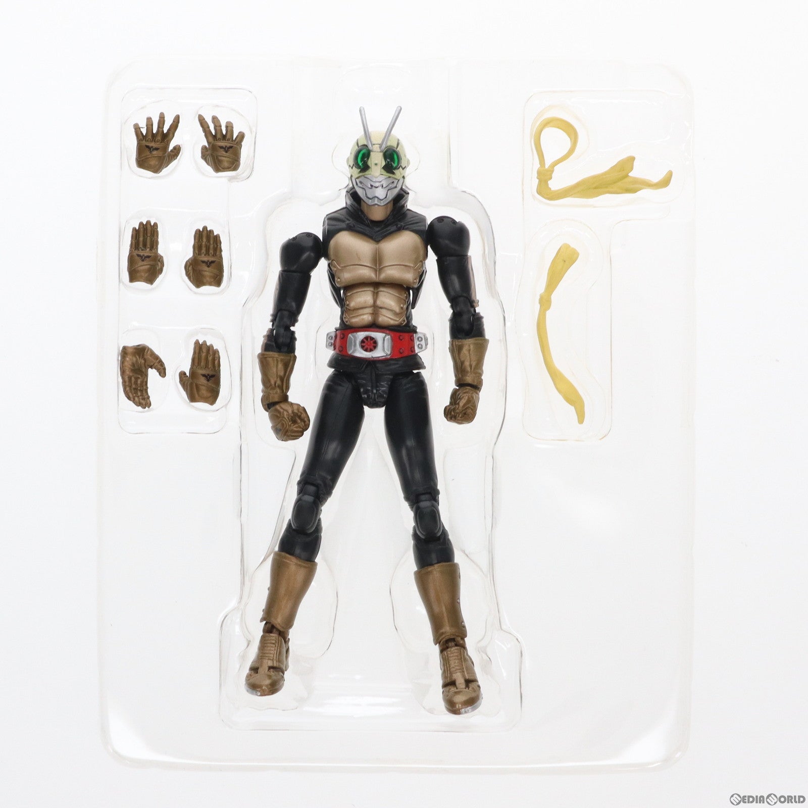 【中古即納】[FIG]S.H.Figuarts(フィギュアーツ) ショッカーライダー(仮面ライダー THE NEXT) 完成品 可動フィギュア バンダイ(20080628)