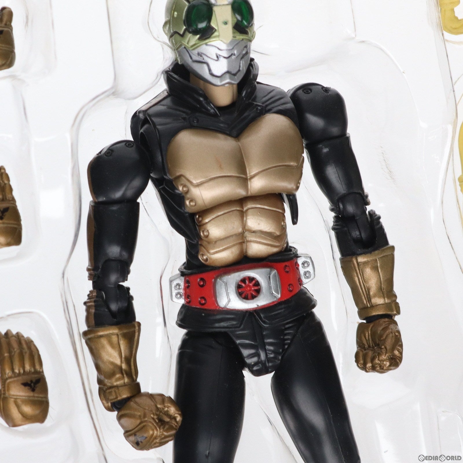 【中古即納】[FIG]S.H.Figuarts(フィギュアーツ) ショッカーライダー(仮面ライダー THE NEXT) 完成品 可動フィギュア バンダイ(20080628)