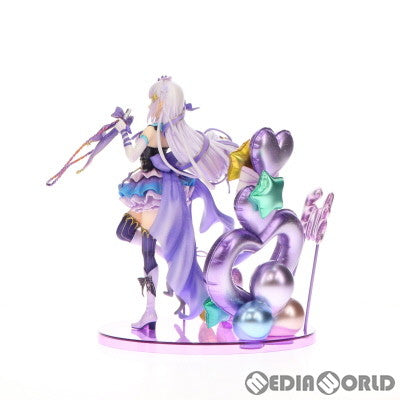 【中古即納】[FIG] エミリア アイドルVer. SHIBUYA SCRAMBLE FIGURE Re:ゼロから始める異世界生活 1/7 完成品 フィギュア アベマショッピング eStream Store限定 eStream/アルファサテライト(20210531)