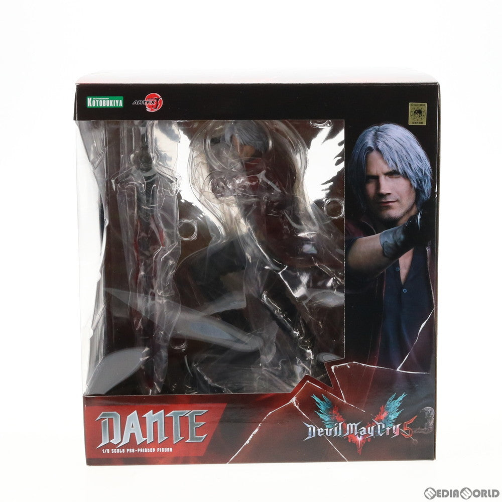 【中古即納】[FIG] (再販)ARTFX J ダンテ デビル メイ クライ 5 1/8 完成品 フィギュア(PP284) コトブキヤ(2025年1月)