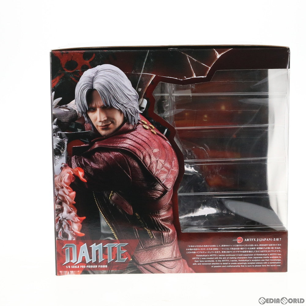 【中古即納】[FIG] (再販)ARTFX J ダンテ デビル メイ クライ 5 1/8 完成品 フィギュア(PP284) コトブキヤ(2025年1月)