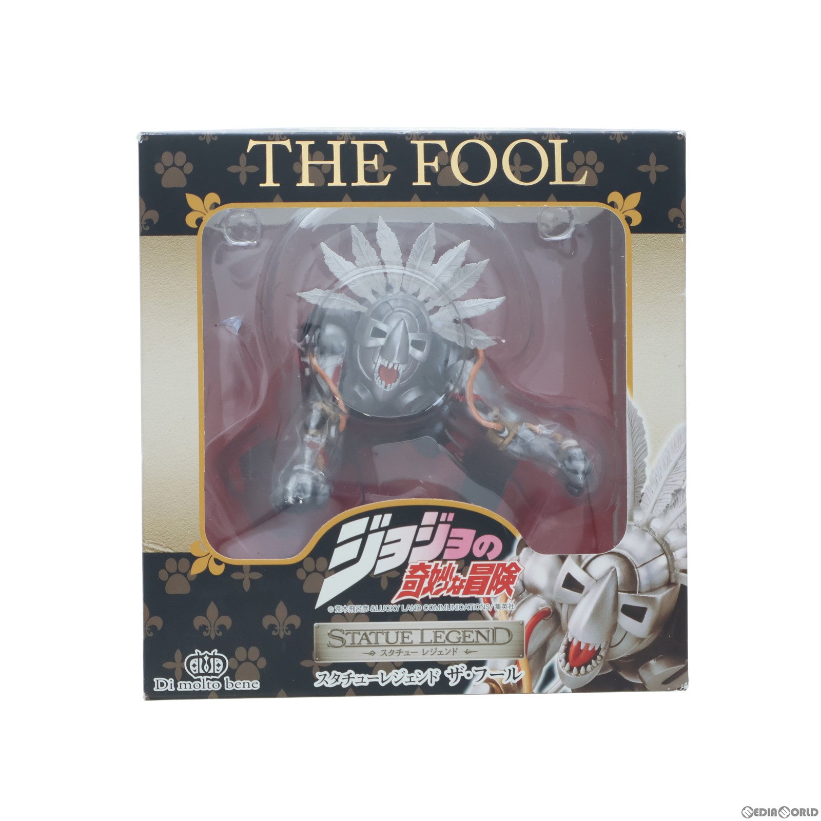 【中古即納】[FIG] スタチューレジェンド 第1弾 ザ・フール ジョジョの奇妙な冒険 第三部 スターダストクルセイダース 完成品 フィギュア ディ・モールト ベネ(20110416)