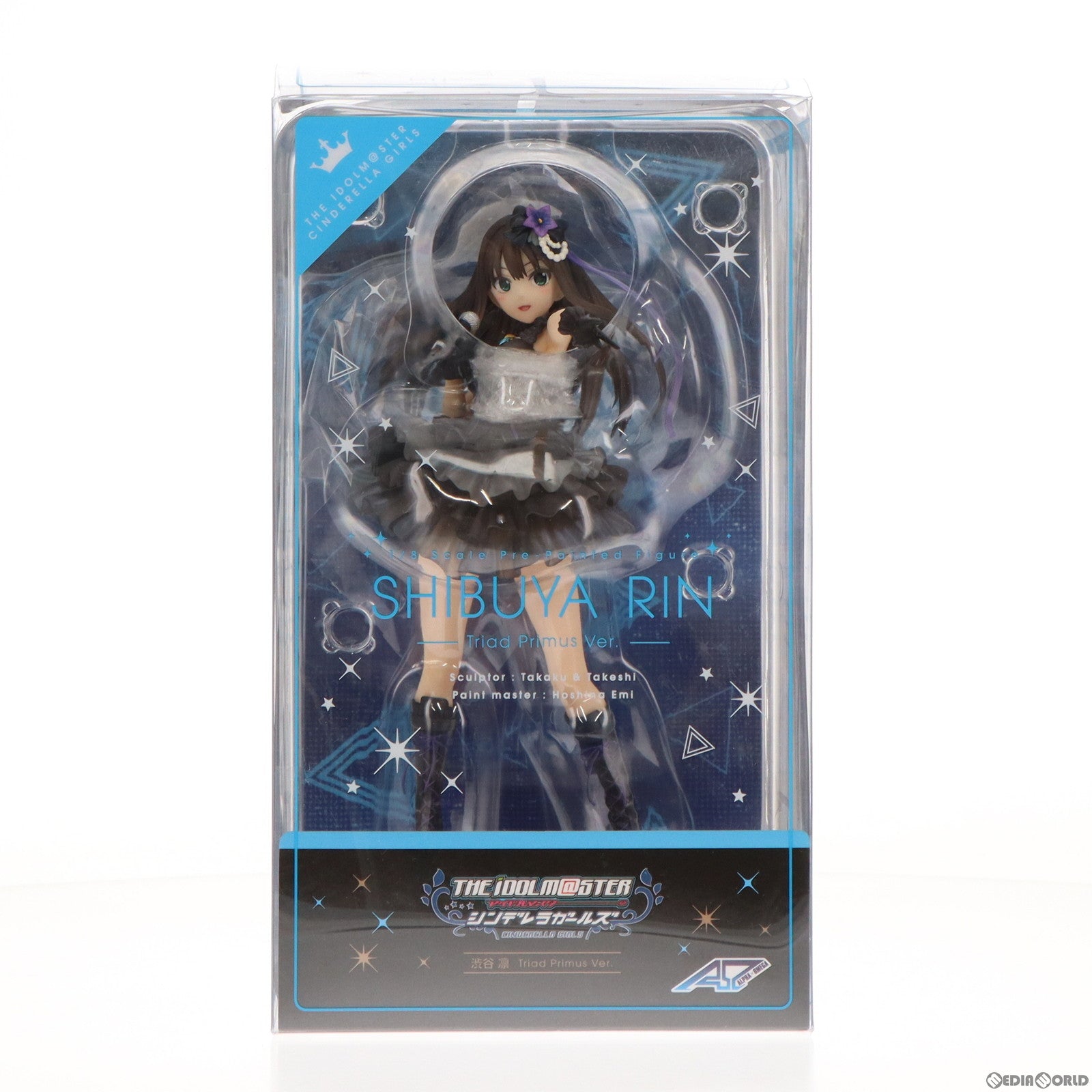 【中古即納】[FIG] 渋谷凛(しぶやりん) Triad Primus Ver. アイドルマスター シンデレラガールズ 1/8 完成品 フィギュア 一部店舗 オンラインショップ限定 アルファオメガ(20170928)