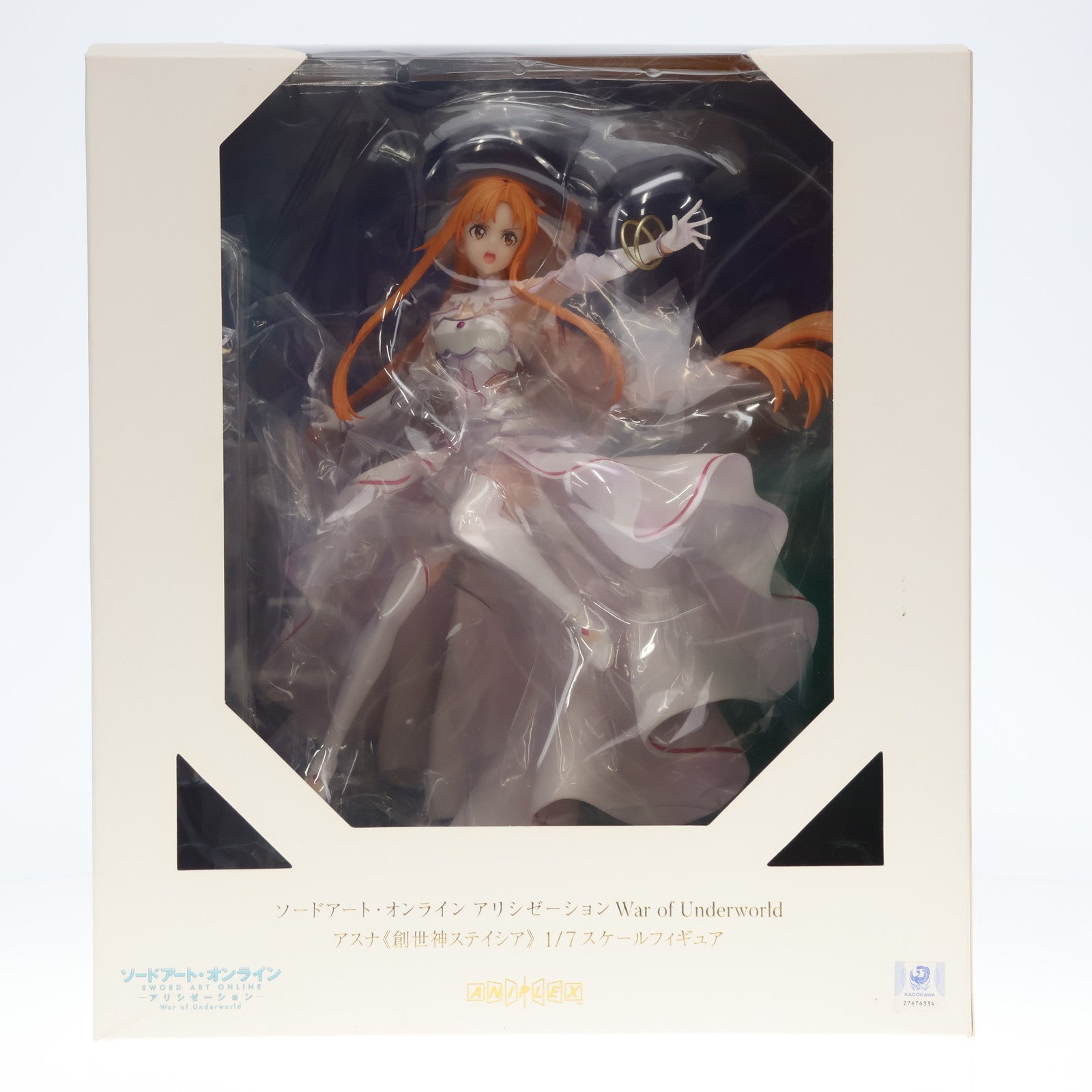 【中古即納】[FIG] ANIPLEX+限定 アスナ【創世神ステイシア】 ソードアート・オンライン アリシゼーション War of Underworld 1/7 完成品 フィギュア(MD19-0729001) アニプレックス(20211016)