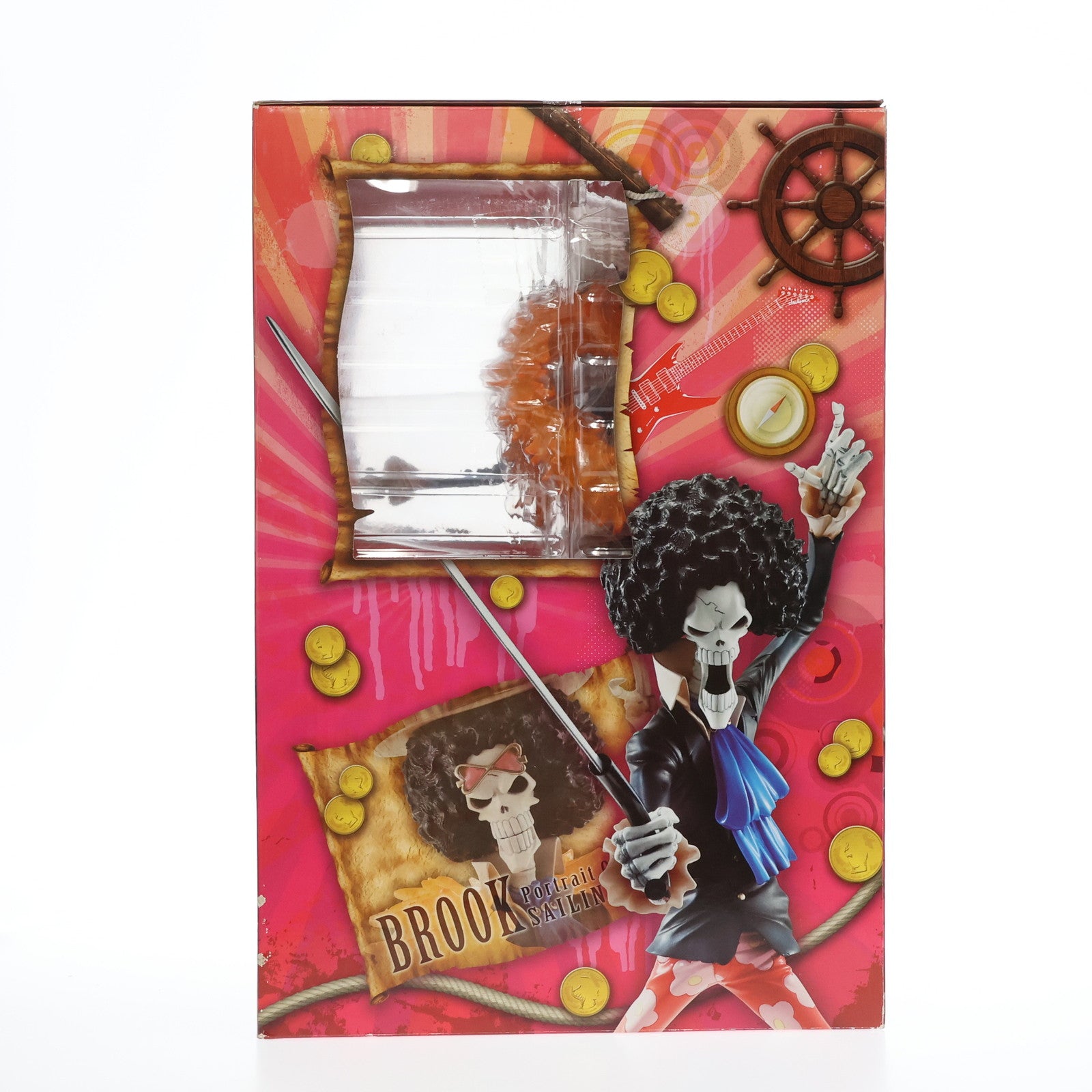 【中古即納】[FIG]Portrait.Of.Pirates P.O.P Sailing Again ブルック ONE PIECE(ワンピース) 1/8 完成品 フィギュア メガハウス(20120831)