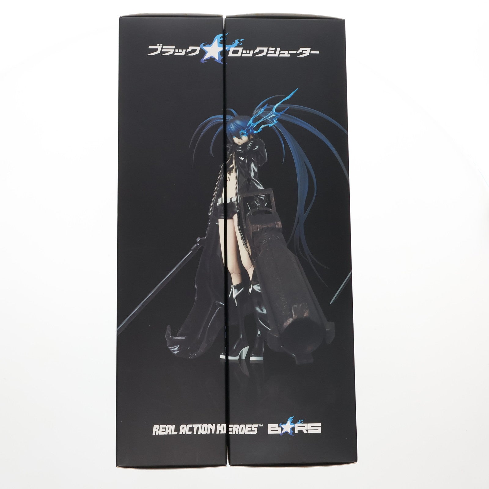 中古即納】[FIG]リアルアクションヒーローズ No.550 RAH ブラック☆ロックシューター 完成品 フィギュア メディコム・トイ