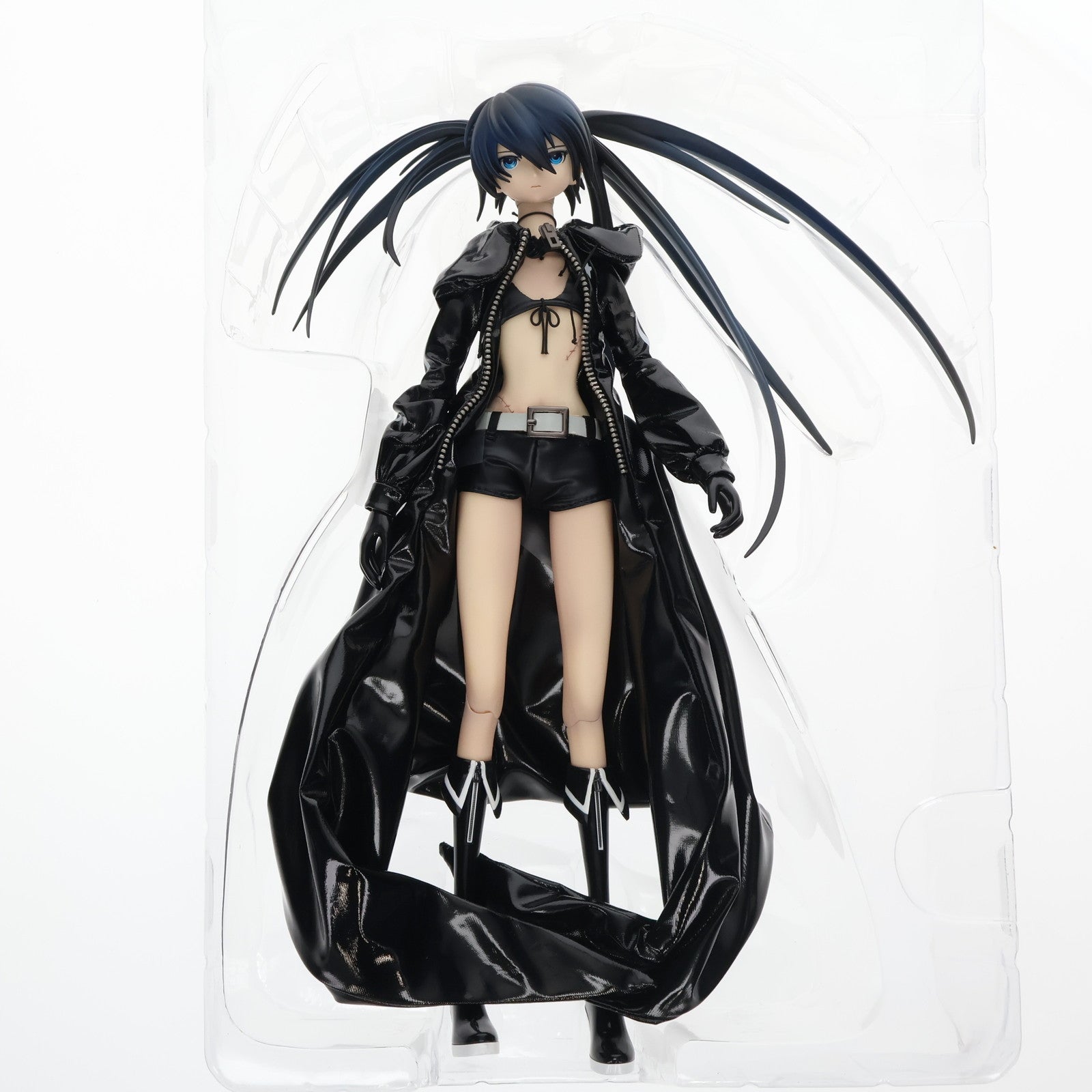 中古即納】[FIG]リアルアクションヒーローズ No.550 RAH ブラック☆ロックシューター 完成品 フィギュア メディコム・トイ