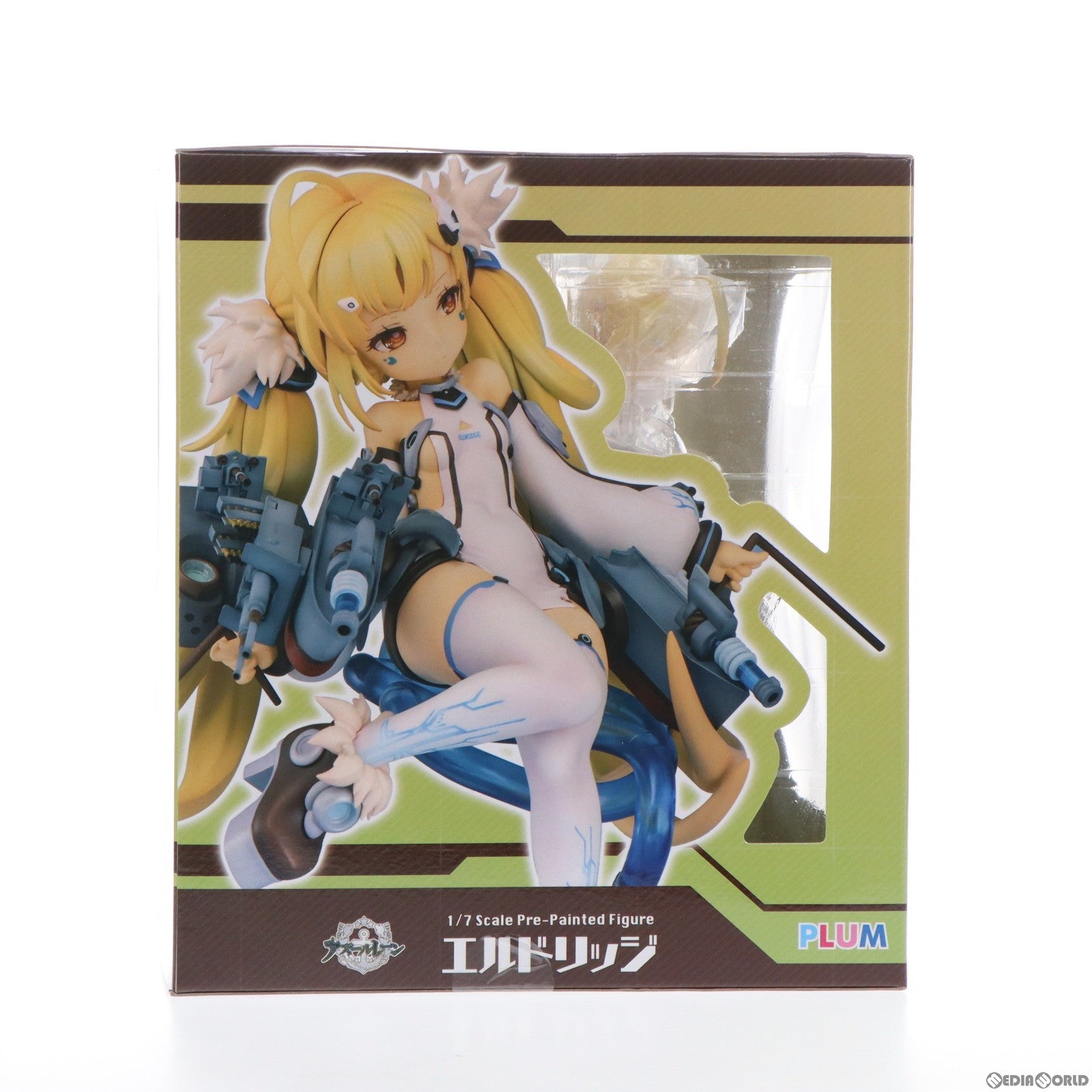 中古即納】[FIG](再販)PLUM直販限定特典付属 エルドリッジ アズールレーン 1/7 完成品 フィギュア(PF118) PLUM(プラム)