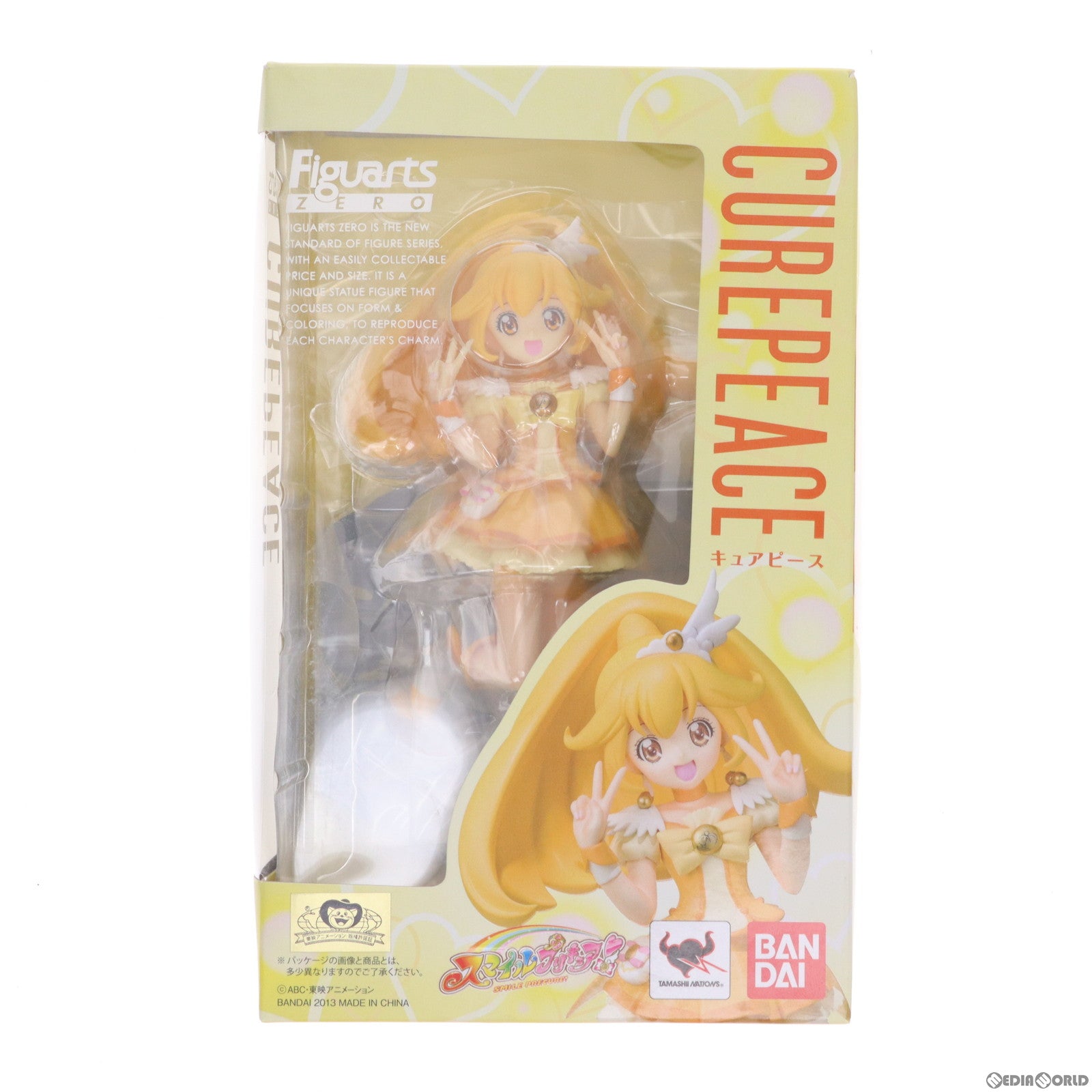 【中古即納】[FIG] フィギュアーツZERO キュアピース スマイルプリキュア! 完成品 フィギュア バンダイ(20130427)