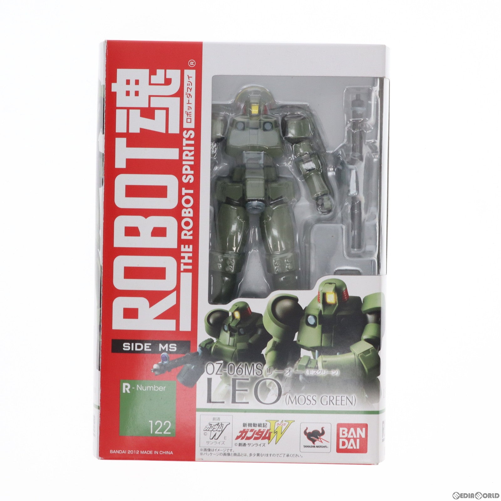 【中古即納】[FIG] ROBOT魂(SIDE MS) リーオー(モスグリーン) 新機動戦記ガンダムW(ウイング) 完成品 可動フィギュア バンダイ(20120811)