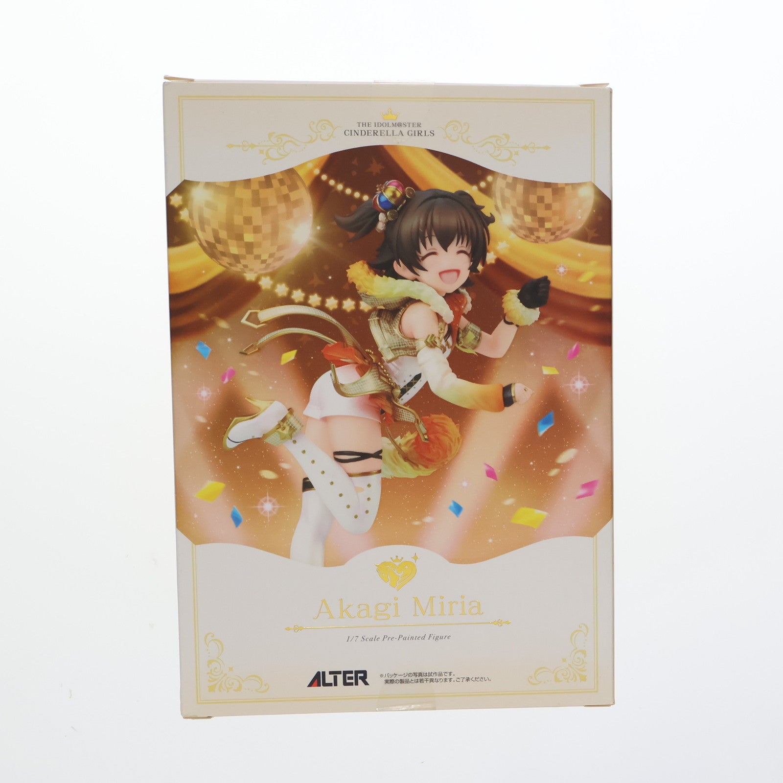 【中古即納】[FIG]赤城みりあ(あかぎみりあ) パーティータイム・ゴールドVer. アイドルマスター シンデレラガールズ 1/7 完成品 フィギュア アルター(20150831)