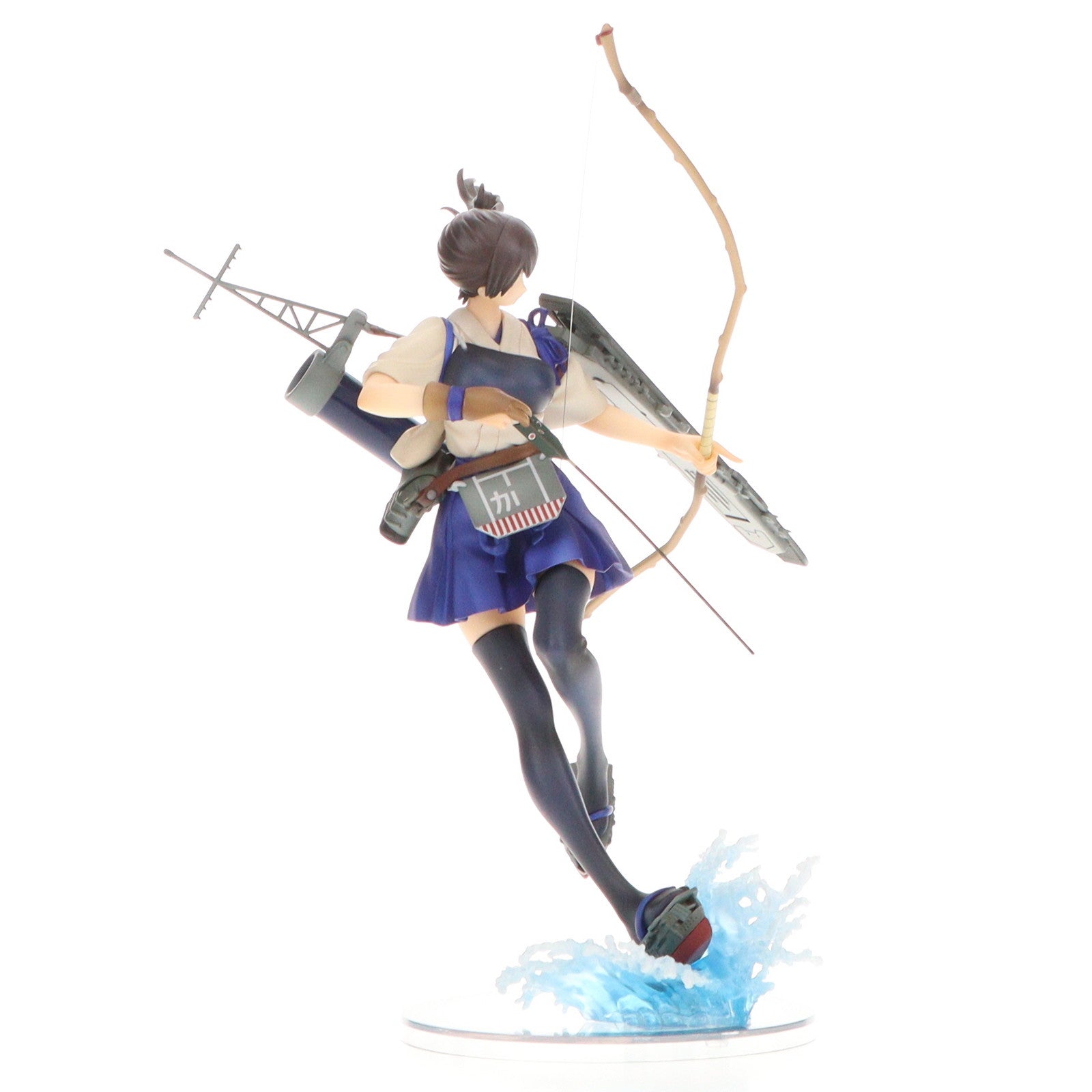 【中古即納】[FIG]加賀(かが) 艦隊これくしょん -艦これ- 完成品 フィギュア キューズQ(20201112)