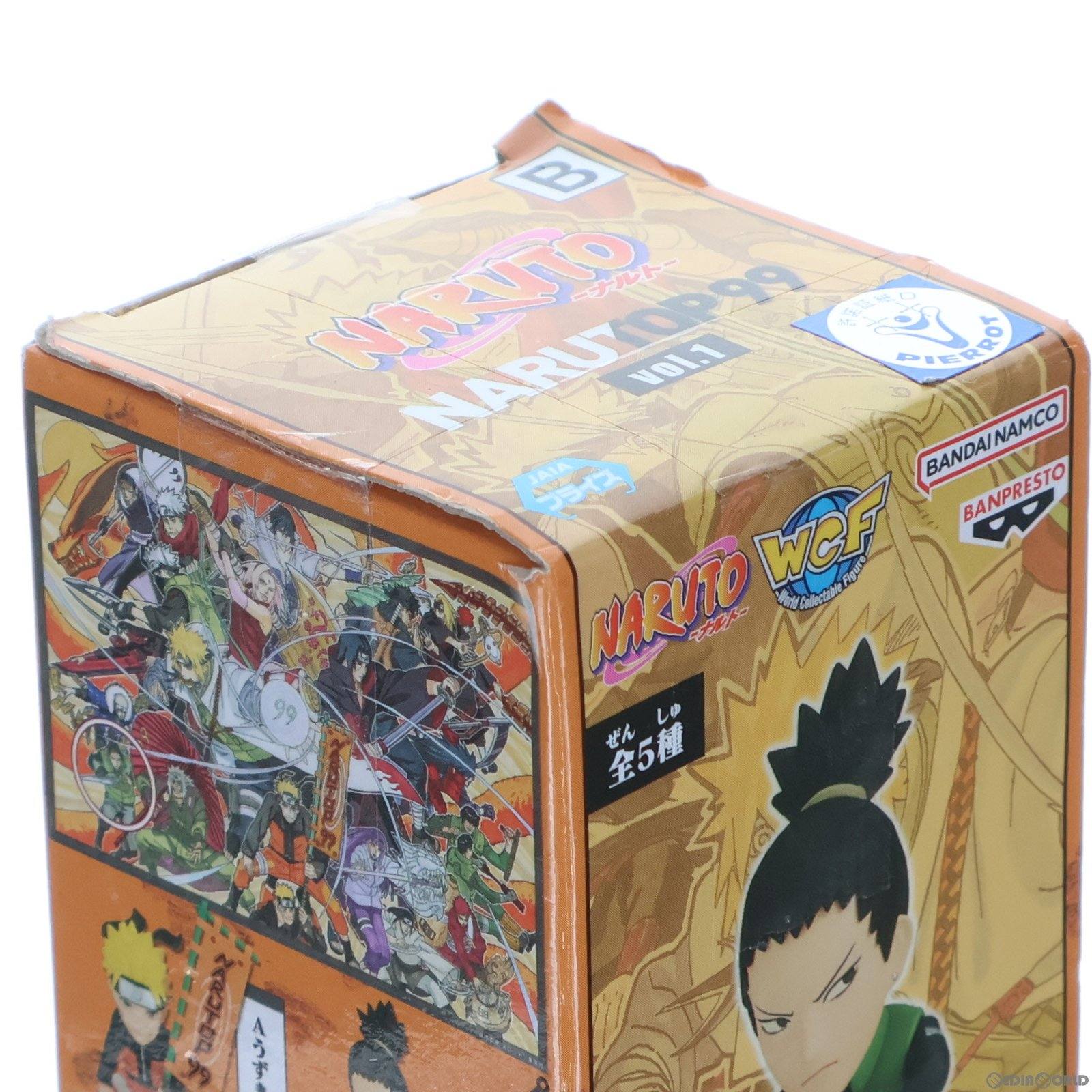 【中古即納】[FIG] 奈良シカマル(ならしかまる) NARUTO-ナルト- NARUTOP99 ワールドコレクタブルフィギュアvol.1 プライズ(2690110) バンプレスト(20231130)