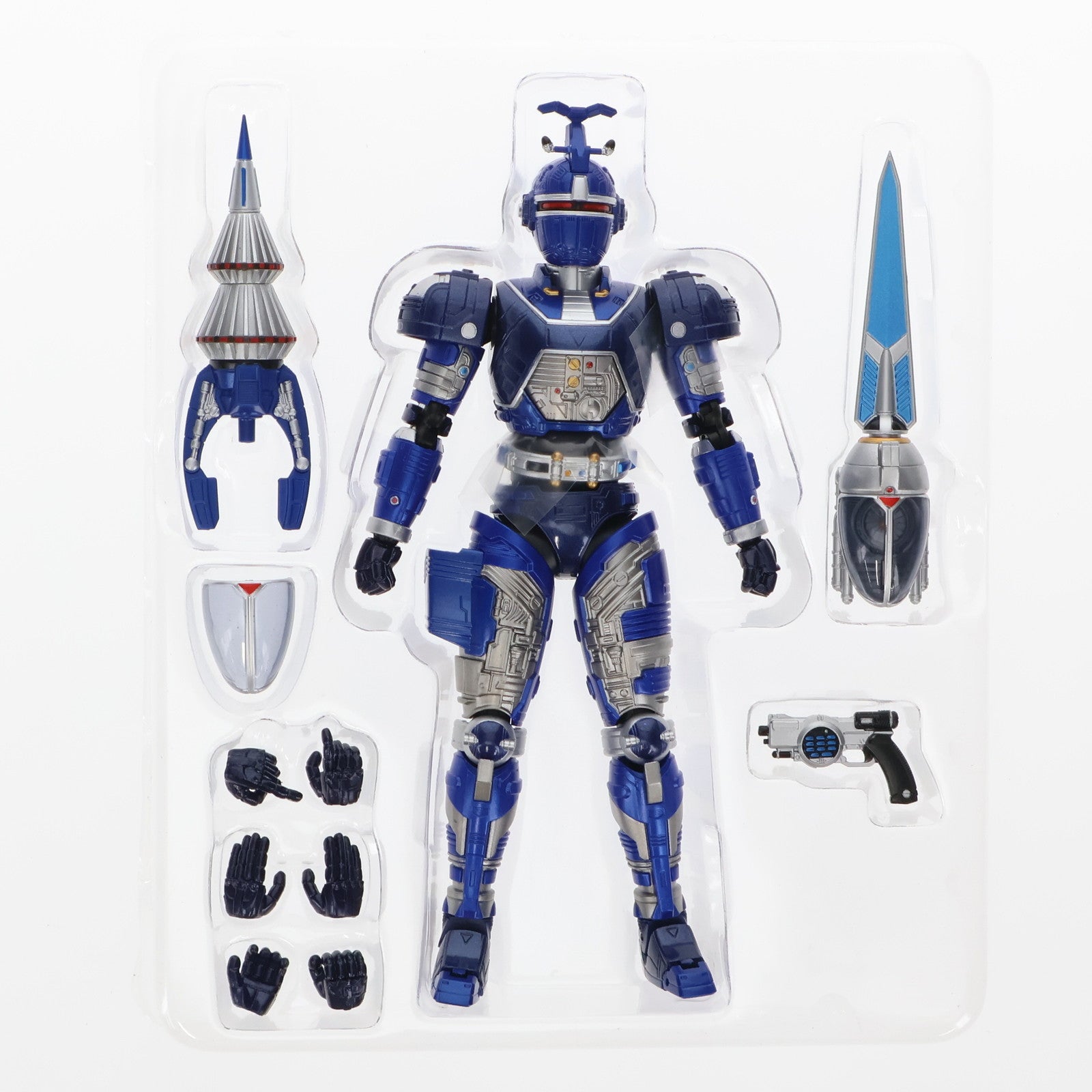 【中古即納】[FIG]魂ウェブ商店限定 S.H.Figuarts(フィギュアーツ) ブルービート 重甲ビーファイター 完成品 可動フィギュア バンダイ(20150123)