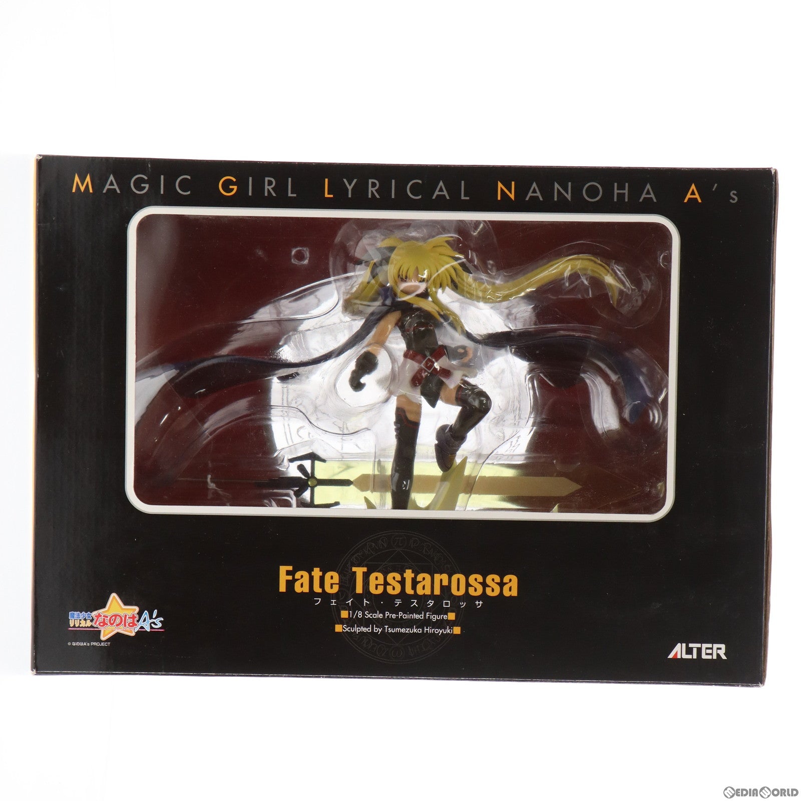 【中古即納】[FIG]フェイト・テスタロッサ 魔法少女リリカルなのはA's 1/8 完成品 フィギュア アルター(20061219)