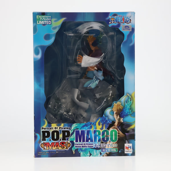 【中古即納】[FIG](再販)Portrait.Of.Pirates P.O.P MAS 不死鳥マルコ 限定復刻版 ONE PIECE(ワンピース)  1/8 完成品 フィギュア プレミアムバンダイ&一部店舗&オンラインショップ限定 メガハウス(20230527)