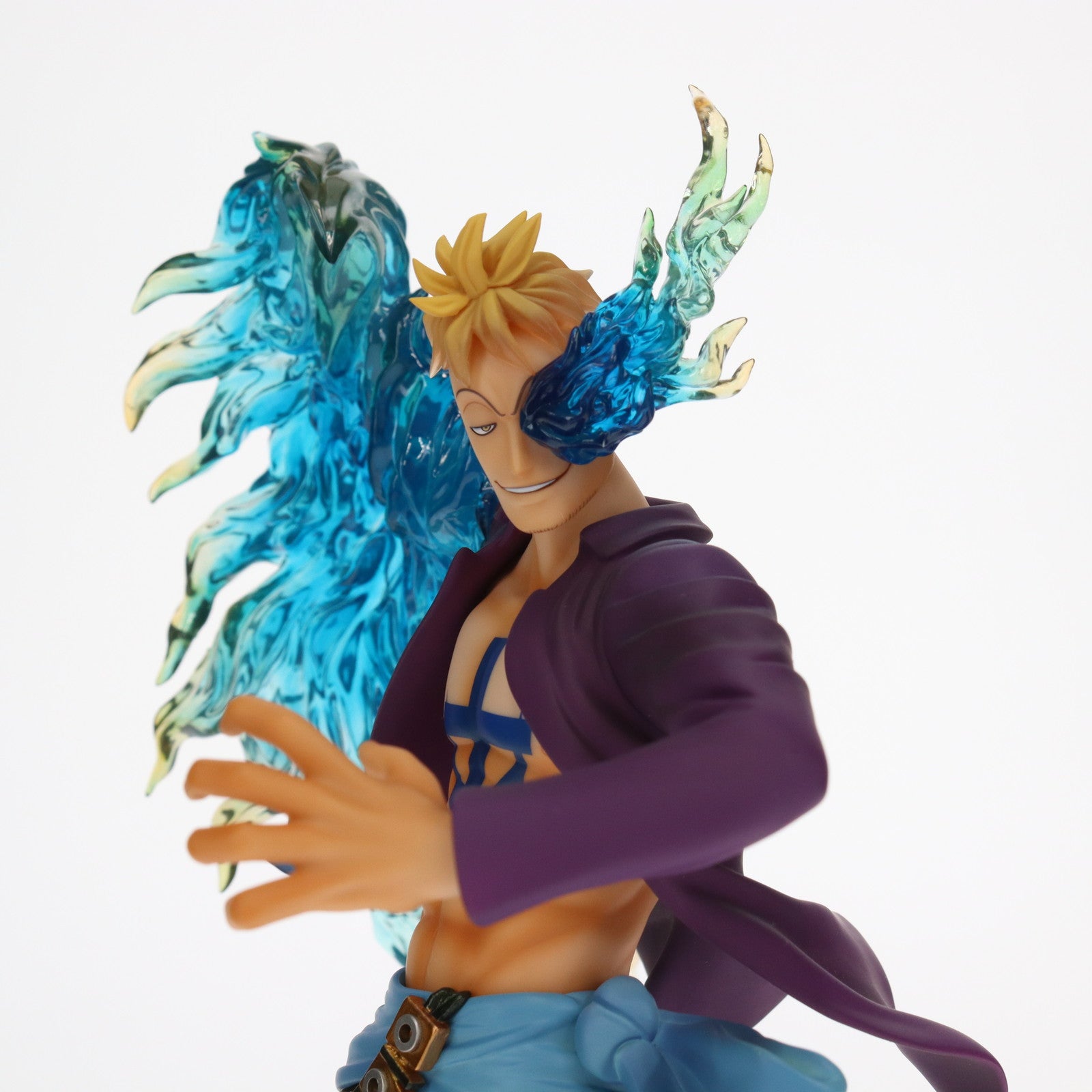 【中古即納】[FIG](再販)Portrait.Of.Pirates P.O.P MAS 不死鳥マルコ 限定復刻版 ONE PIECE(ワンピース)  1/8 完成品 フィギュア プレミアムバンダイ&一部店舗&オンラインショップ限定 メガハウス(20230527)