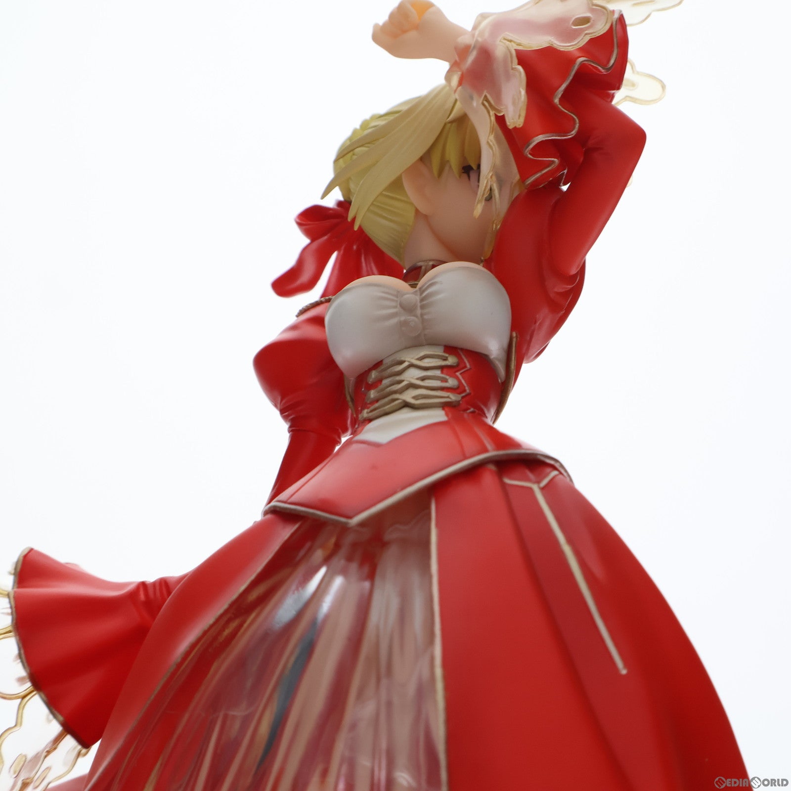 【中古即納】[FIG]セイバー・エクストラ Fate/EXTRA(フェイト/エクストラ) 1/7 完成品 フィギュア(PP554) コトブキヤ(20180420)