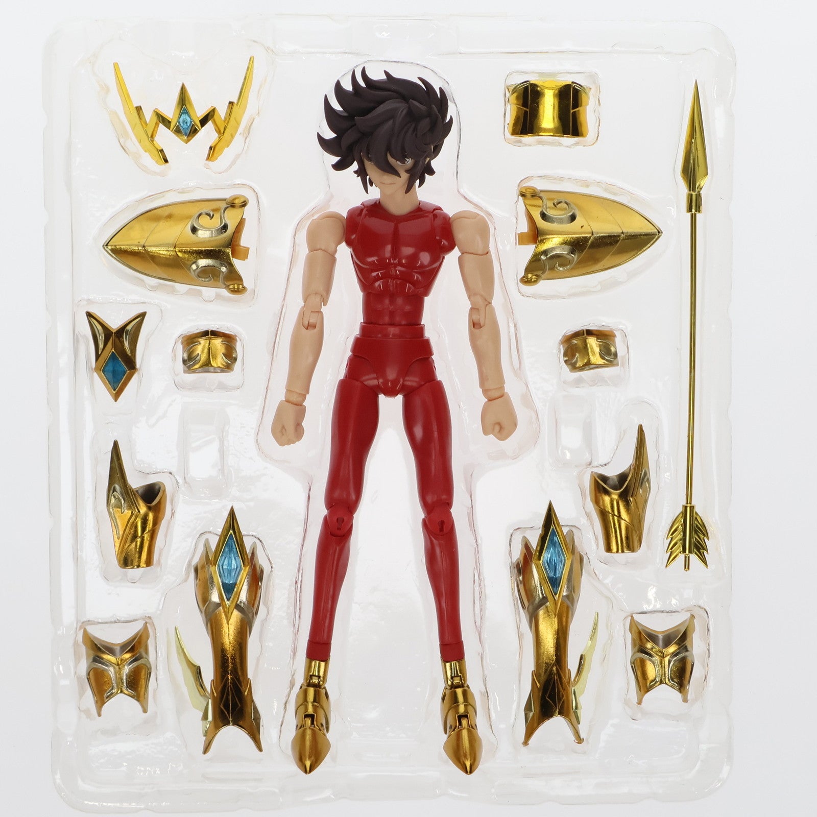 中古即納】[FIG]聖闘士聖衣神話 サジタリアス星矢 聖闘士星矢Ω 完成品 可動フィギュア バンダイ