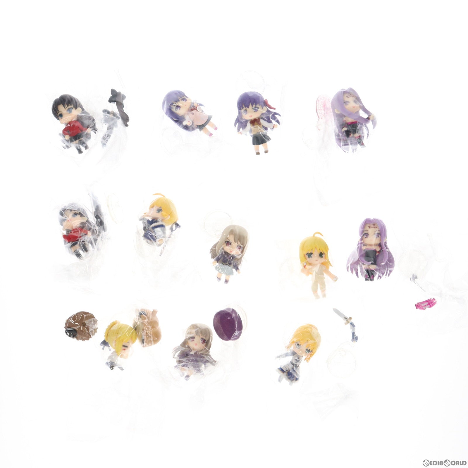 【中古即納】[BOX][FIG] ねんどろいどぷち Fate/stay night(フェイト/ステイナイト) 可動フィギュア(12個) グッドスマイルカンパニー(20100630)