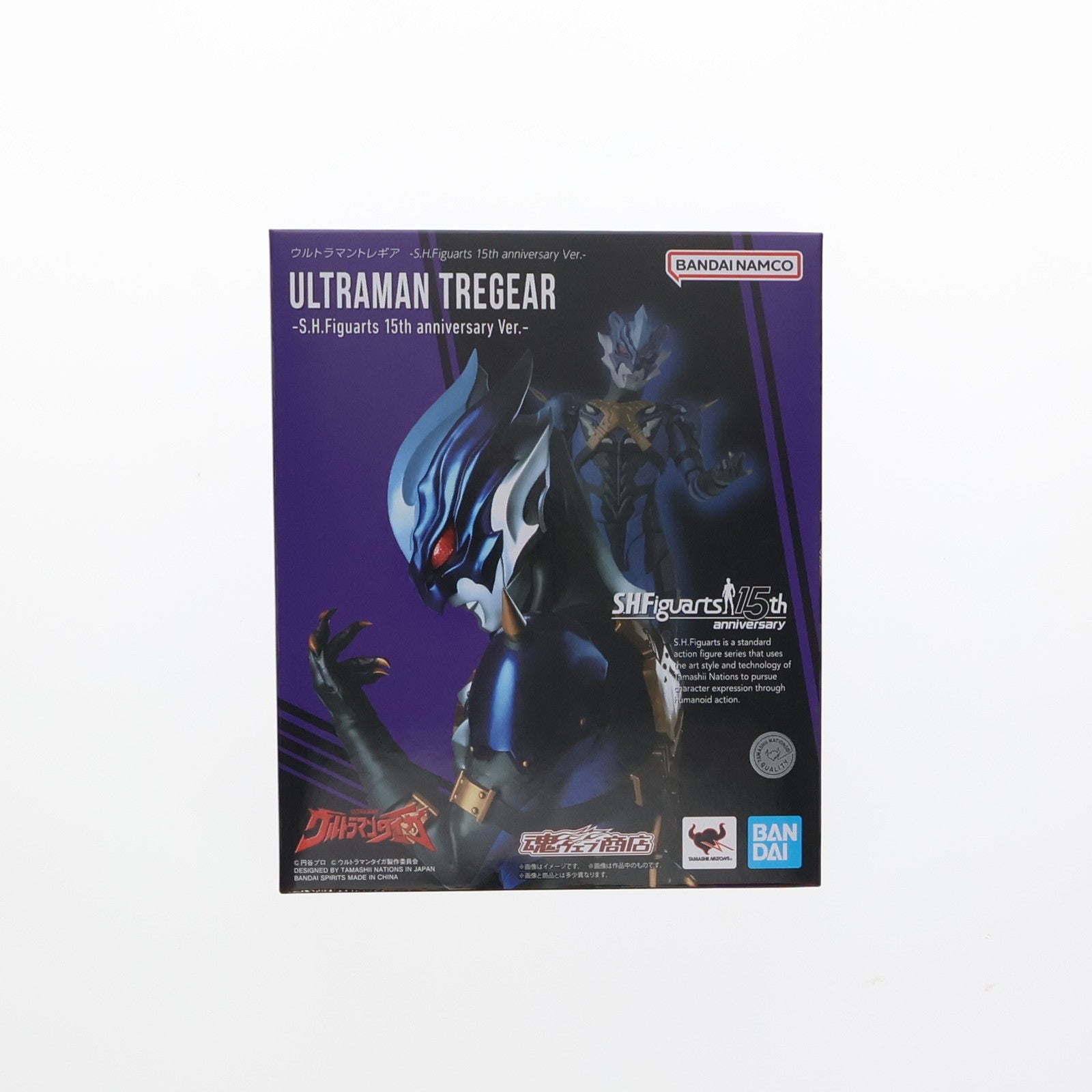 【中古即納】[FIG]魂ウェブ商店限定 S.H.Figuarts(フィギュアーツ) ウルトラマントレギア -S.H.Figuarts 15th anniversary Ver.- ウルトラマンタイガ 完成品 可動フィギュア バンダイ(20231117)