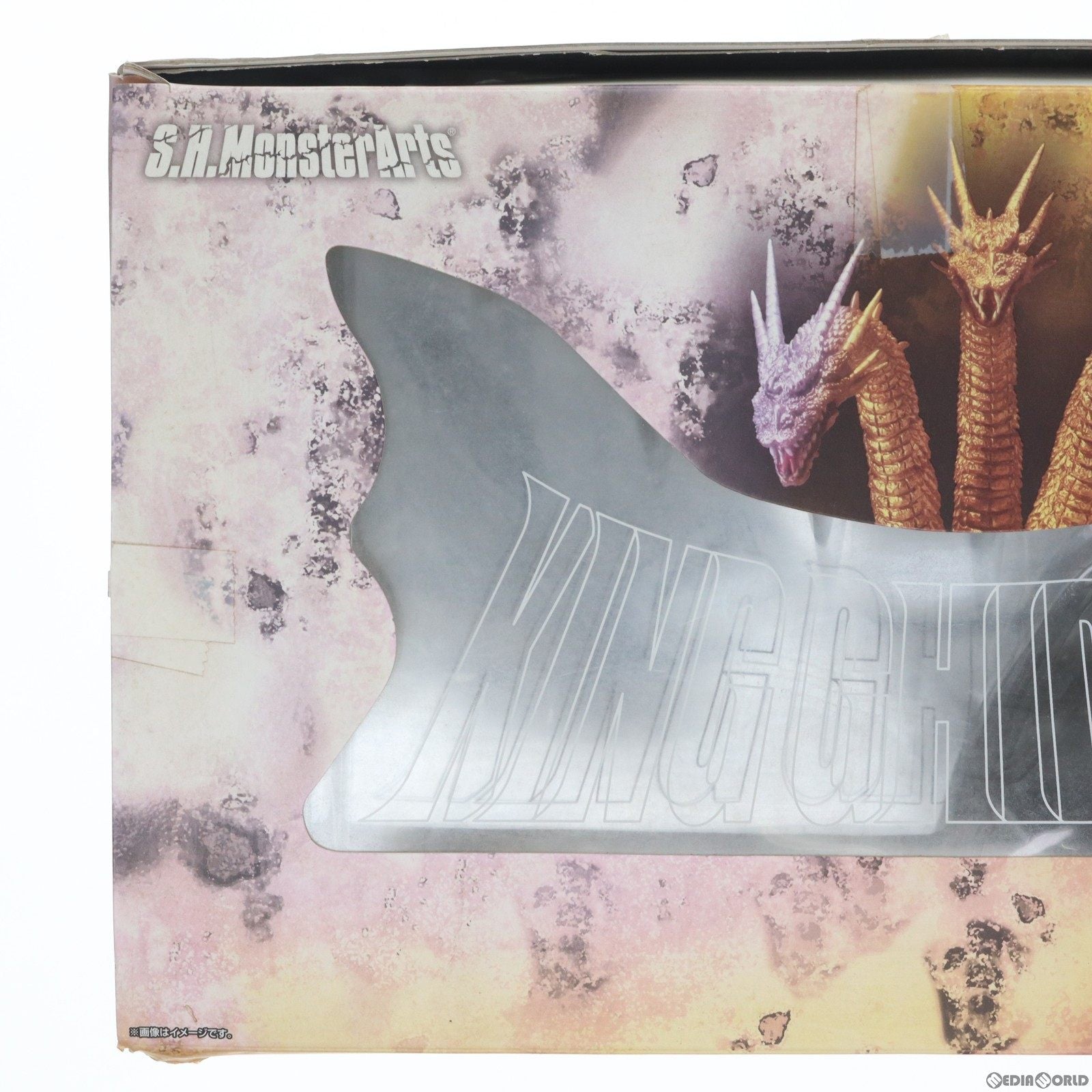 【中古即納】[FIG] S.H.MonsterArts(モンスターアーツ) キングギドラ ゴジラvsキングギドラ 完成品 可動フィギュア バンダイ(20120929)