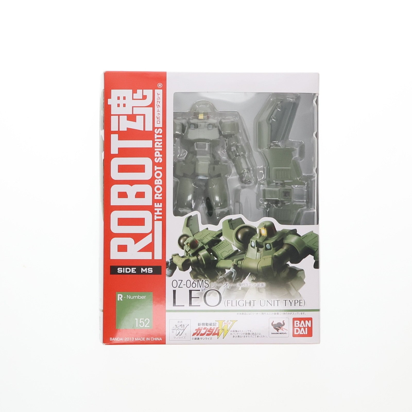 【中古即納】[FIG] ROBOT魂(SIDE MS) リーオー(飛行ユニット装備) 新機動戦記ガンダムW(ウイング) 完成品 可動フィギュア バンダイ(20131207)