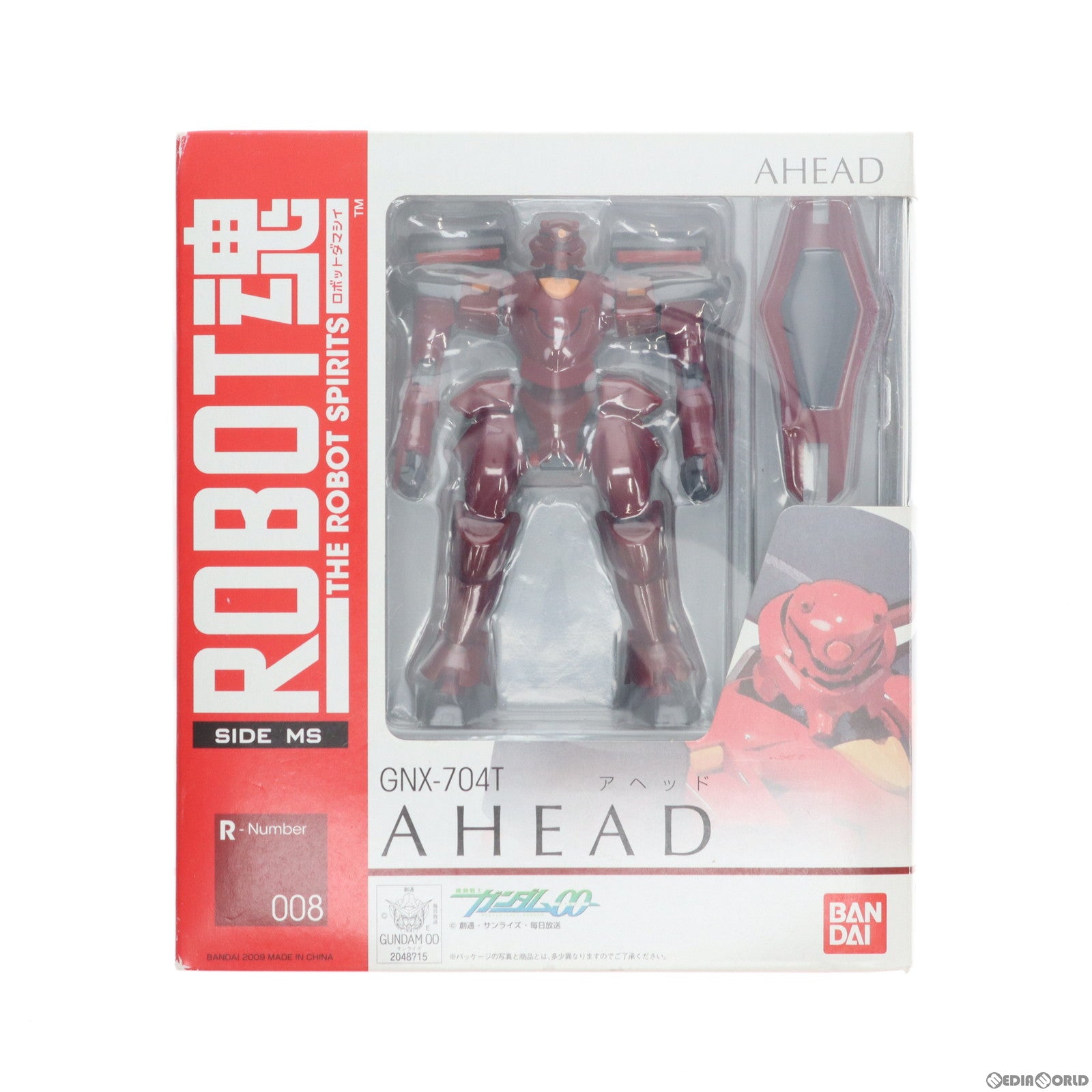 【中古即納】[FIG]ROBOT魂(SIDE MS) アヘッド 機動戦士ガンダム00(ダブルオー) 完成品 可動フィギュア バンダイ(20090131)