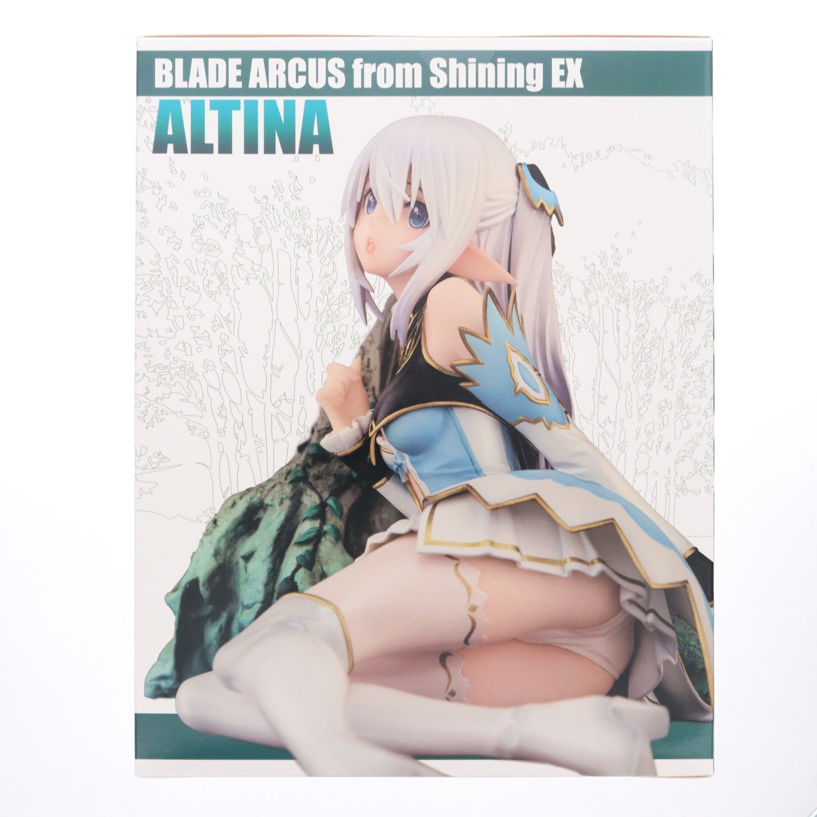 【中古即納】[FIG] 銀の森の妖精姫 アルティナ ブレードアークス from シャイニングEX 1/7 完成品 フィギュア アクアマリン(20190421)