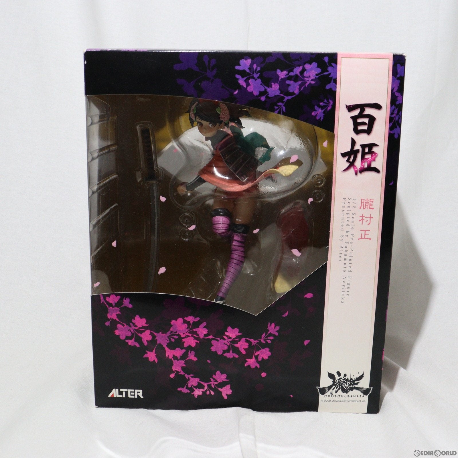 【中古即納】[FIG]百姫(ひゃくひめ) 朧村正(おぼろむらまさ) 1/8 完成品 フィギュア アルター(20130131)