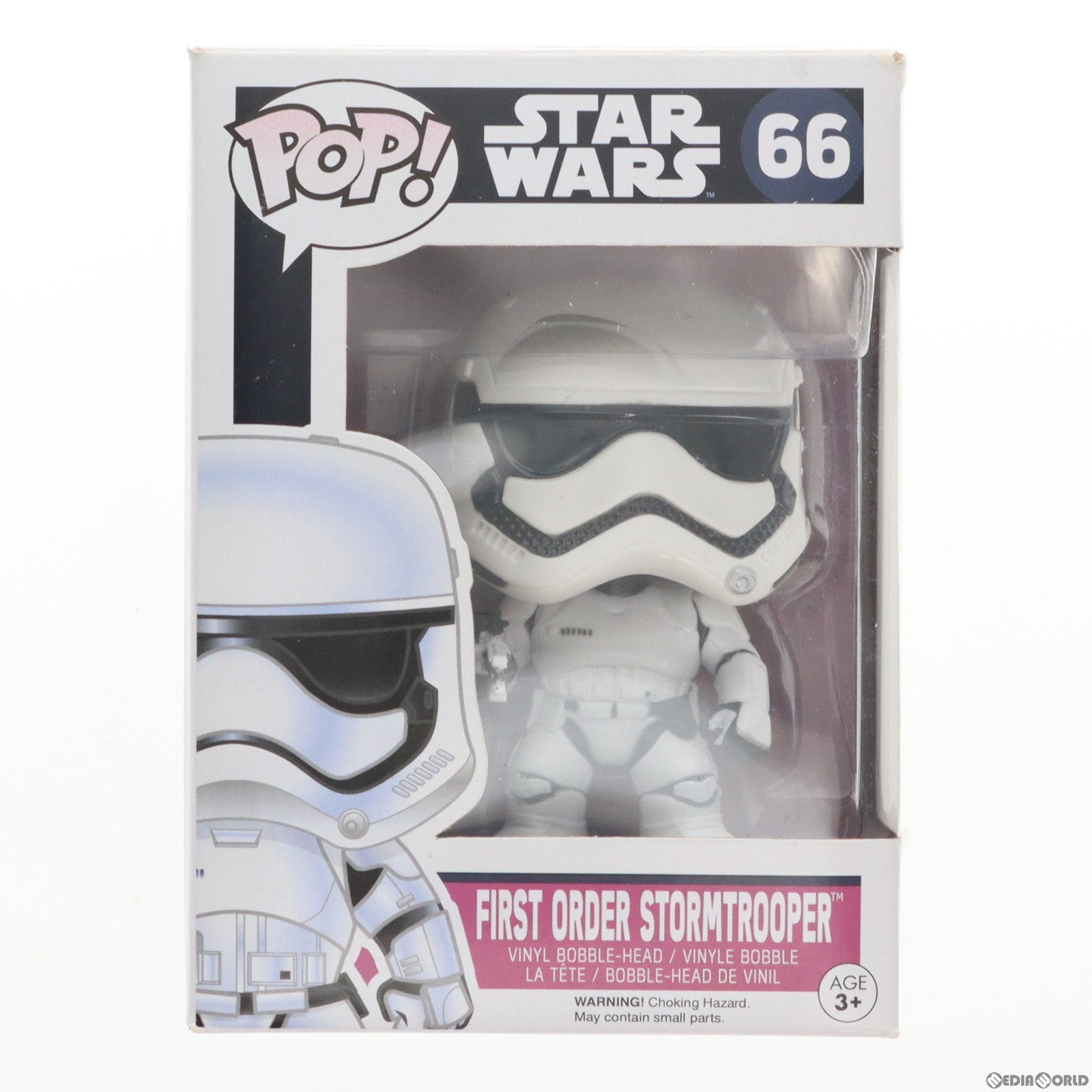 【中古即納】[FIG] POP! スター・ウォーズ #66 ファースト・オーダー ストームトルーパー STAR WARS/フォースの覚醒 完成品 ソフビフィギュア FUNKO(ファンコ) /ホットトイズ(20150930)
