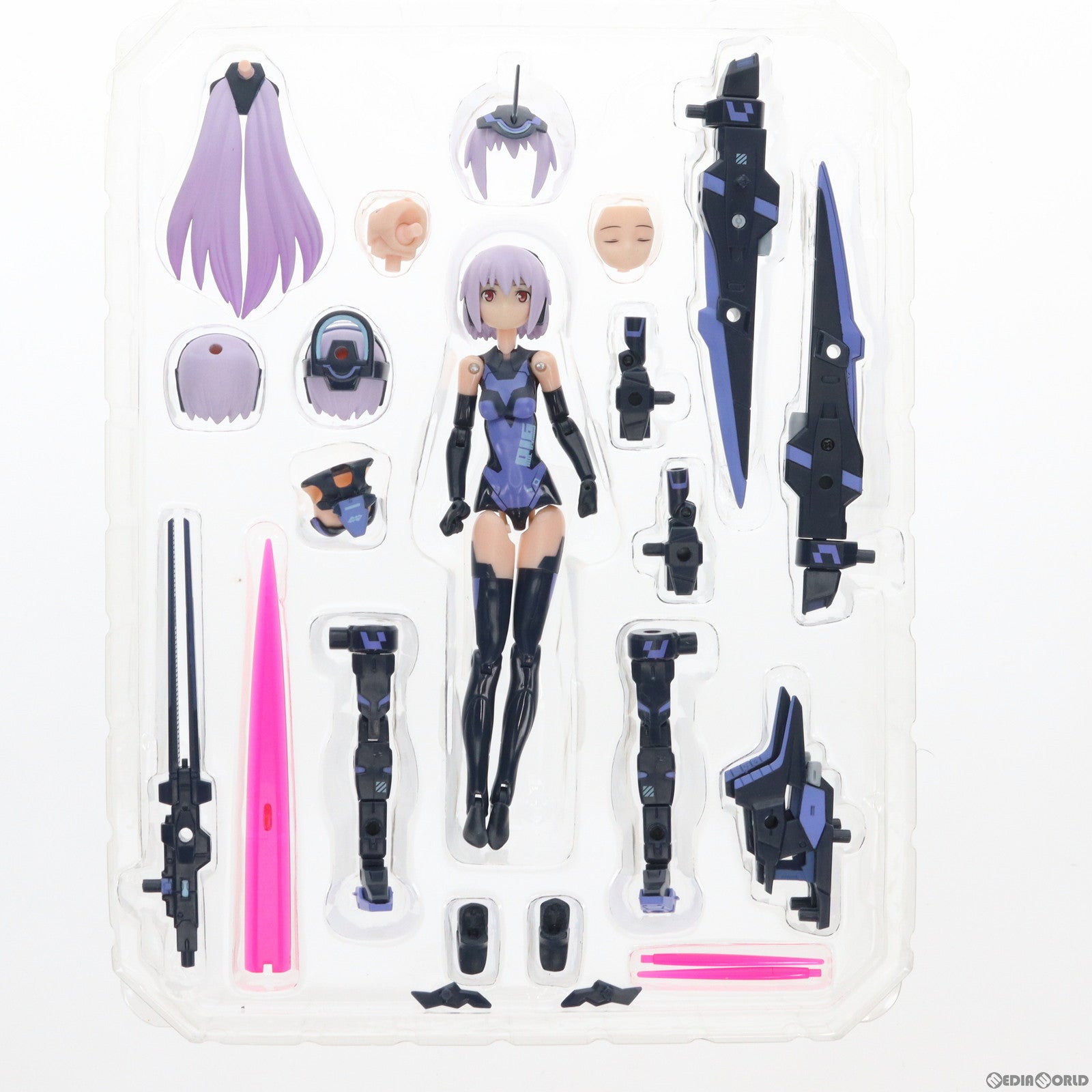 【中古即納】[FIG] 武装神姫(ぶそうしんき) 天使型MMS アーンヴァルMk.2 テンペスタ 完成品 可動フィギュア(CR199) (20110317)