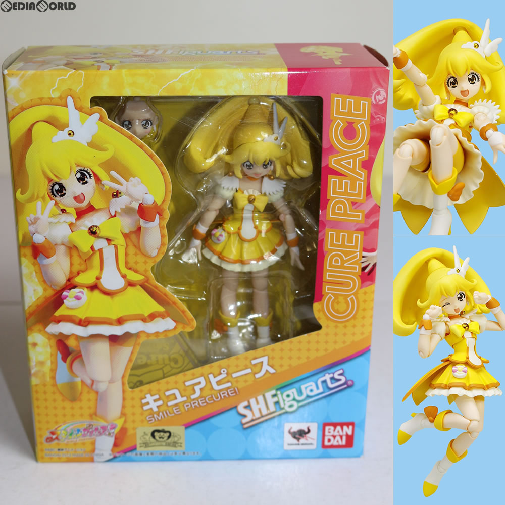 【中古即納】[FIG] S.H.Figuarts(フィギュアーツ) キュアピース スマイルプリキュア! 完成品 可動フィギュア バンダイ(20130803)