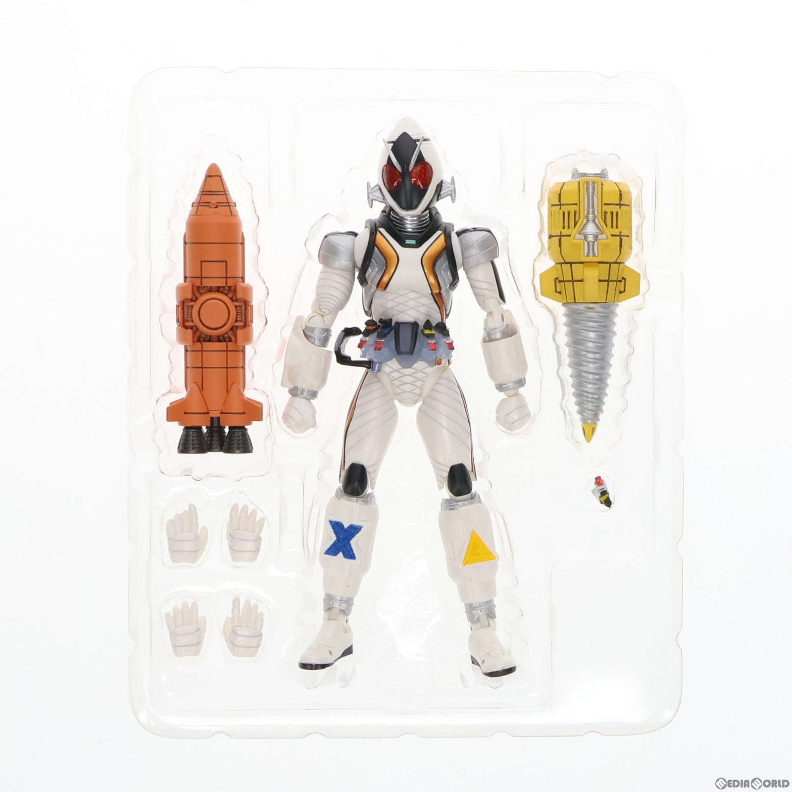【中古即納】[FIG] S.H.Figuarts(フィギュアーツ) 仮面ライダーフォーゼ ベースステイツ 完成品 可動フィギュア バンダイ(20120128)