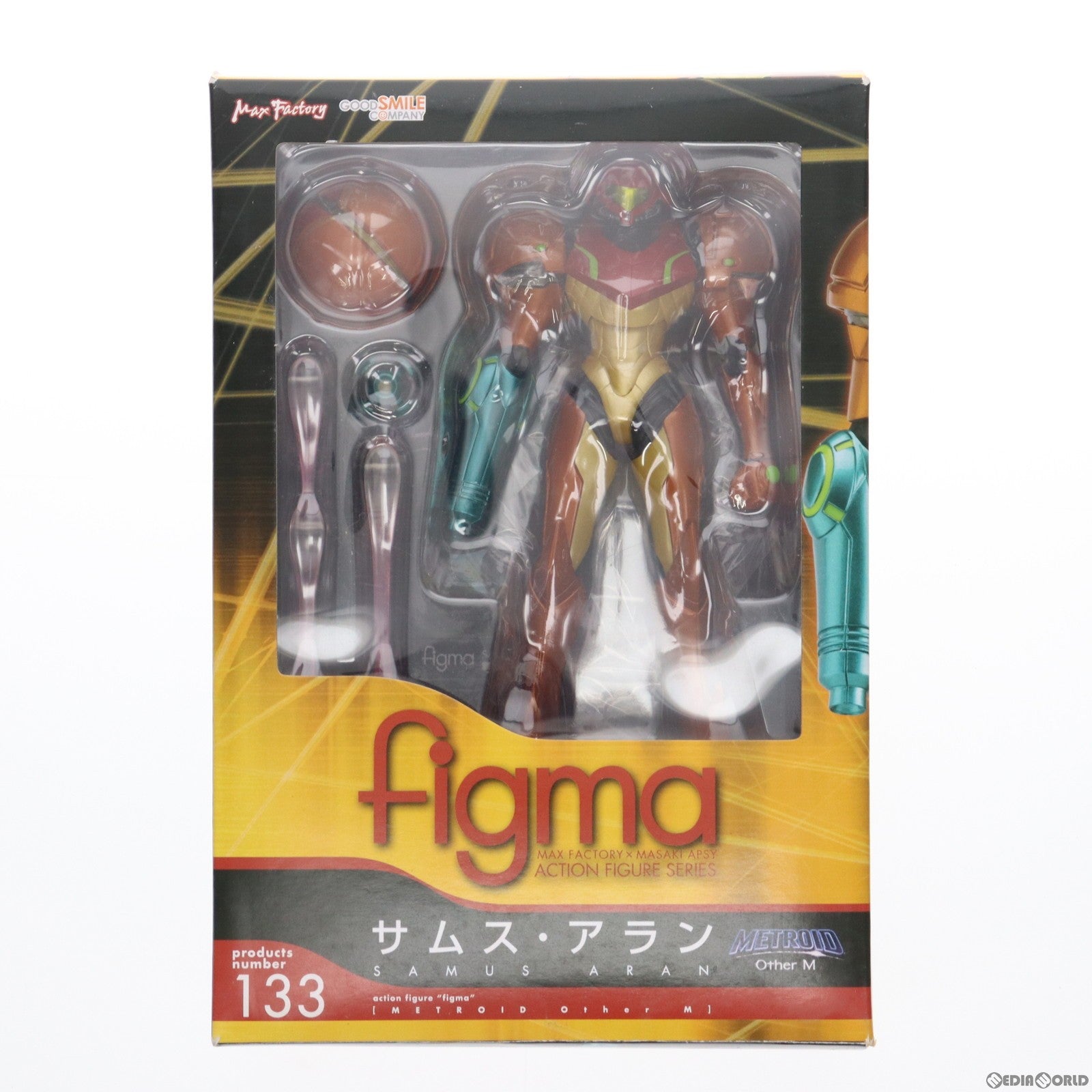 【中古即納】[FIG]figma(フィグマ) 133 サムス・アラン METROID Other M(メトロイド アザーエム) 完成品 可動フィギュア  グッドスマイルカンパニー(20120708)